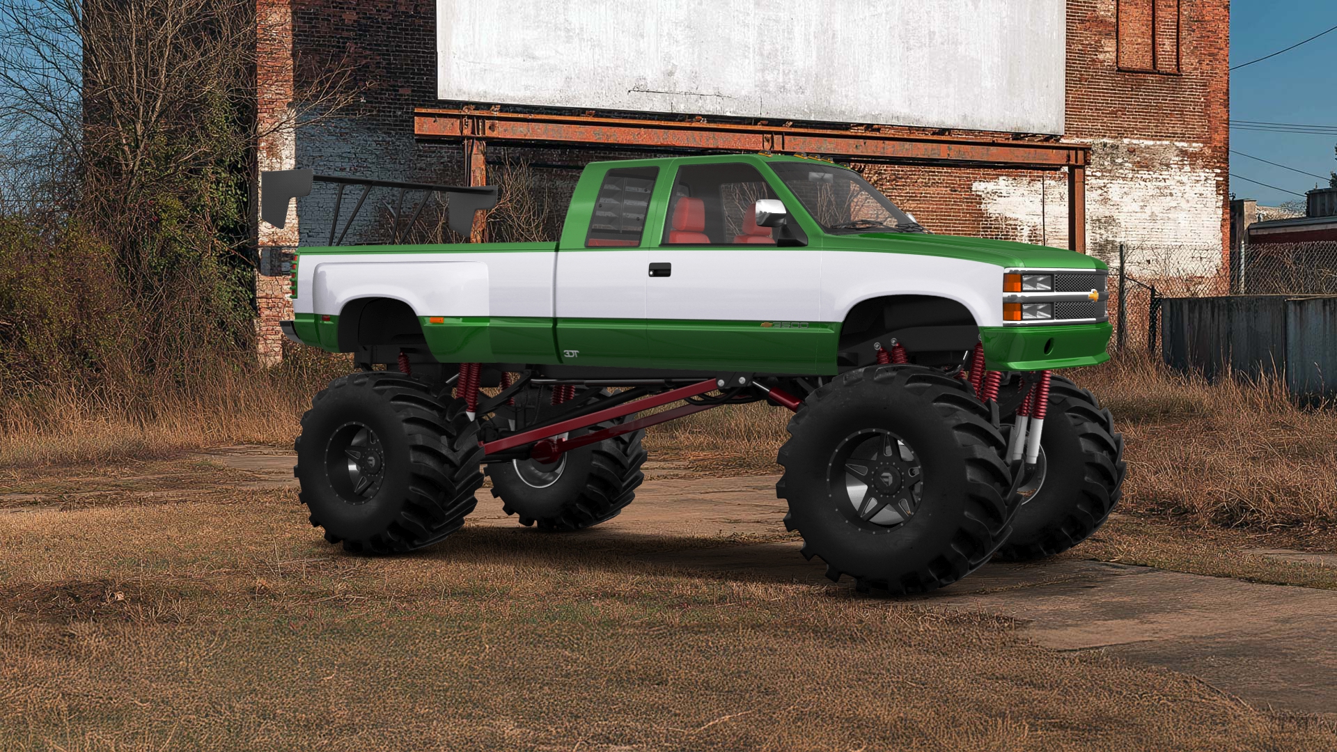 Chevrolet K3500 Extended Cab Pickup Truck 1988 tuning