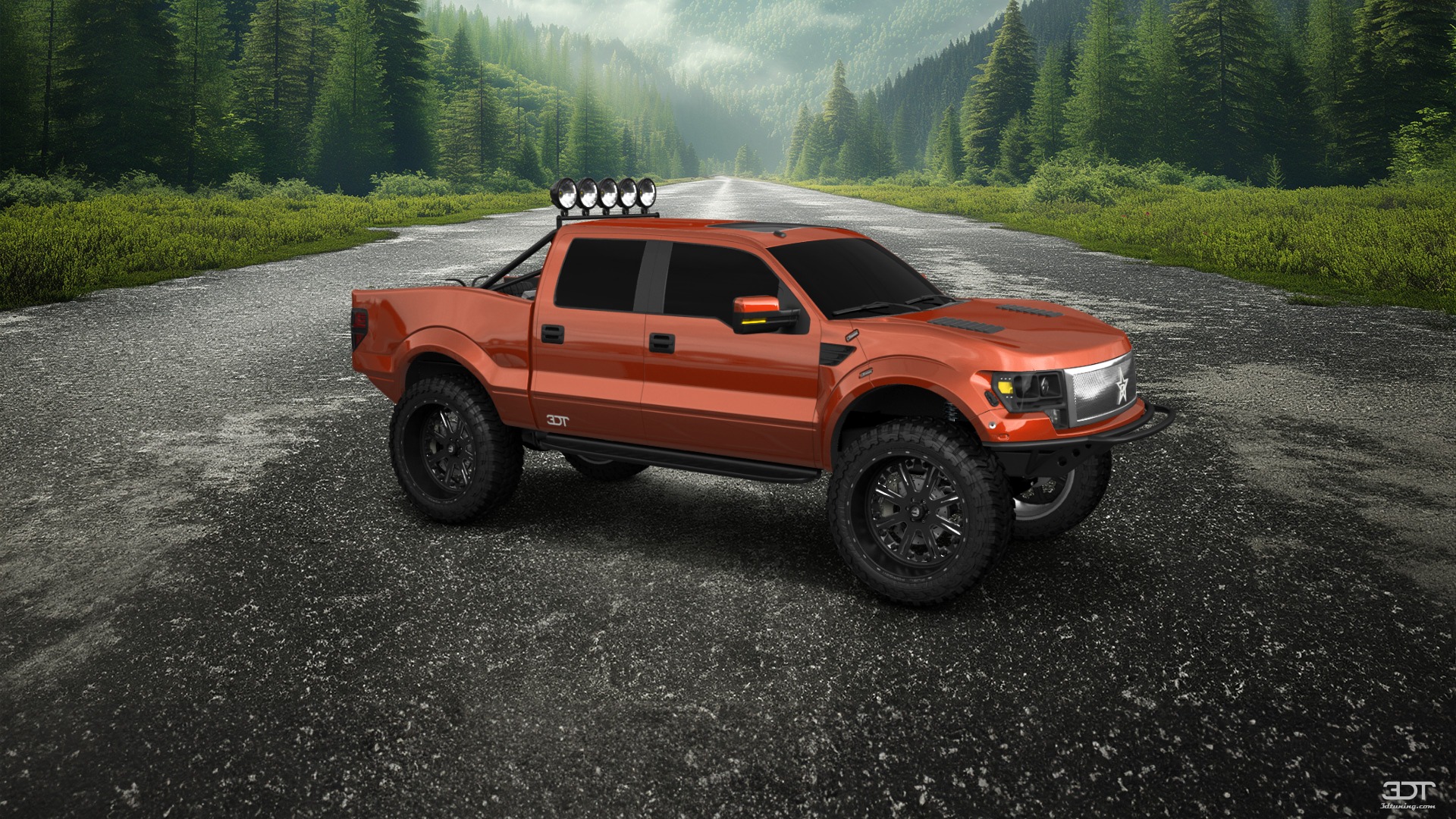 Ford F-150 SVT Raptor 4 Door pickup truck 2013 tuning