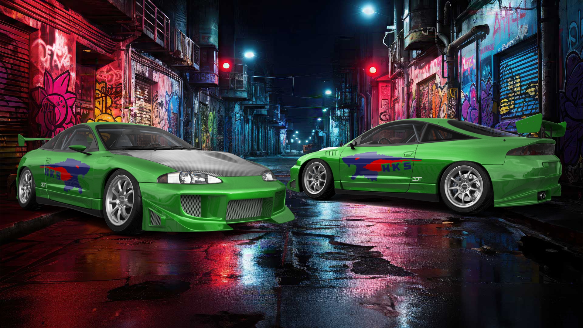 Mitsubishi Eclipse GSX Coupe 1995 tuning