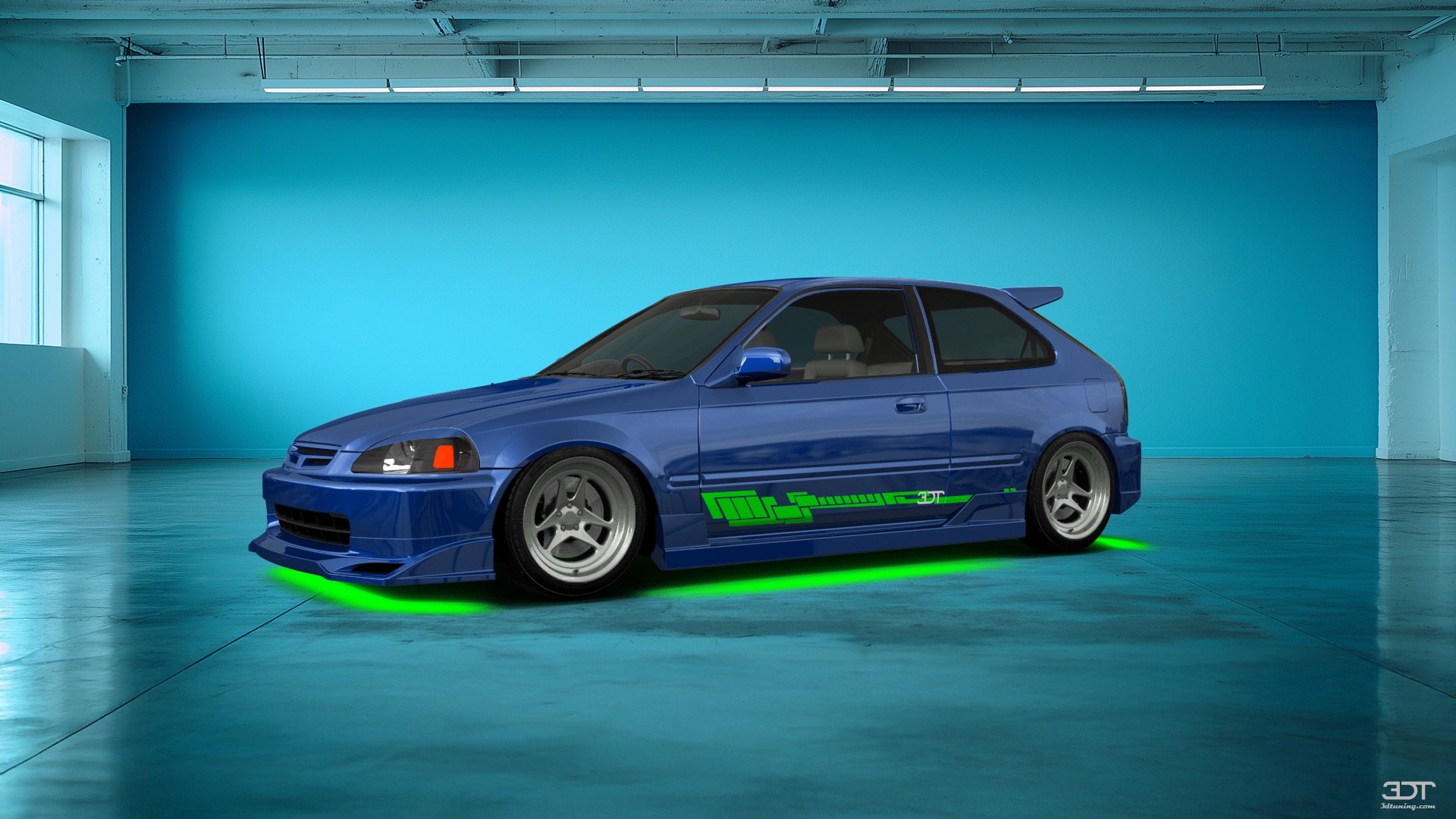 Honda Civic 3 Door Hatchback 1997 tuning