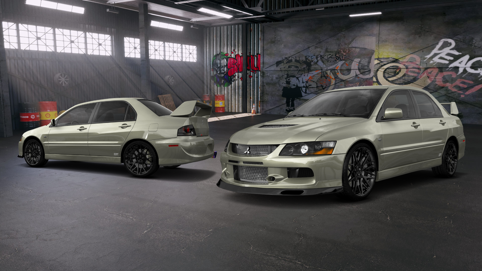 Mitsubishi Lancer Evo IX 4 Door Saloon 2005 Images