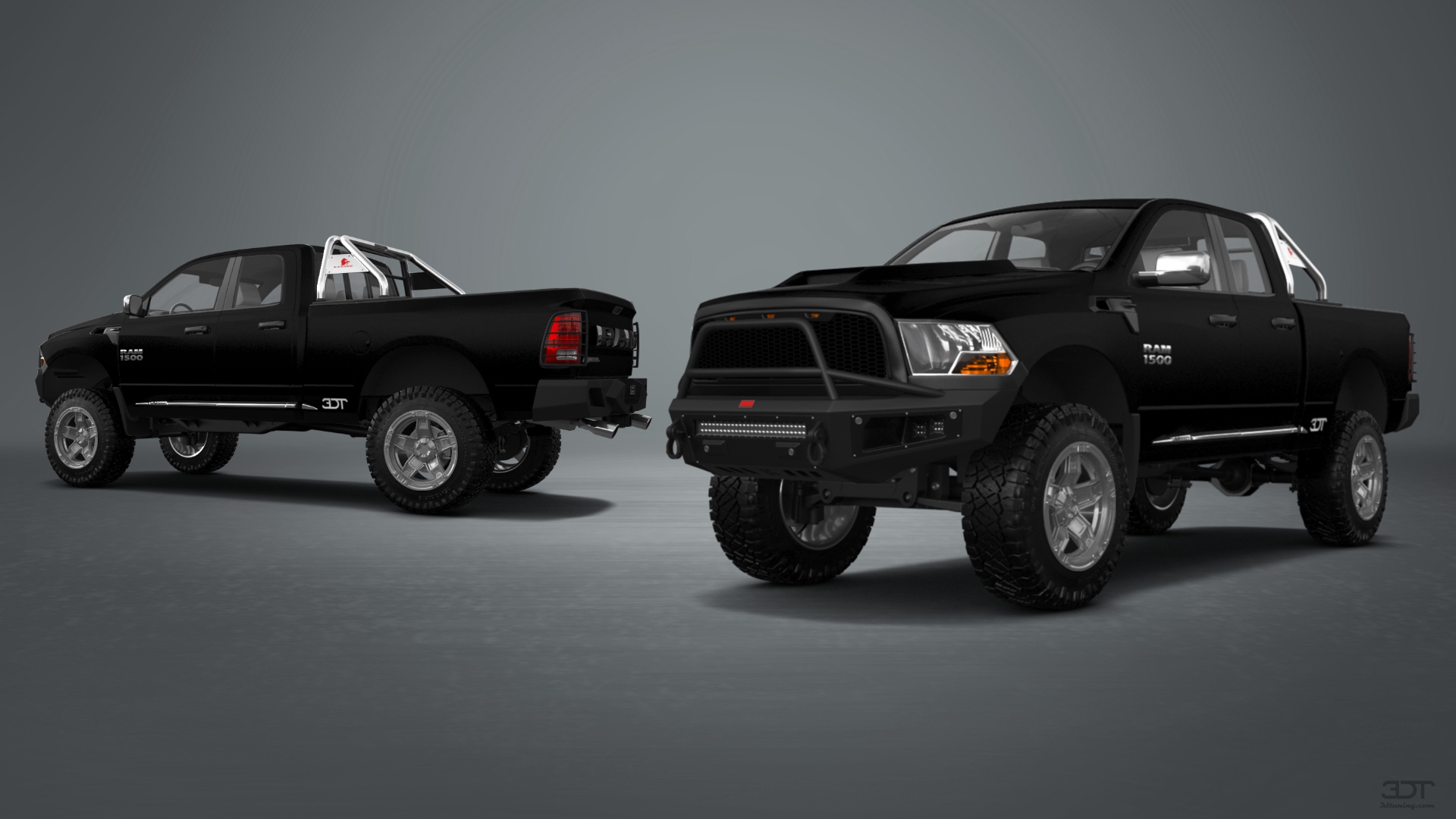 Dodge Ram 1500 6.4' box Extended Cab 4 Door pickup truck 2009 tuning