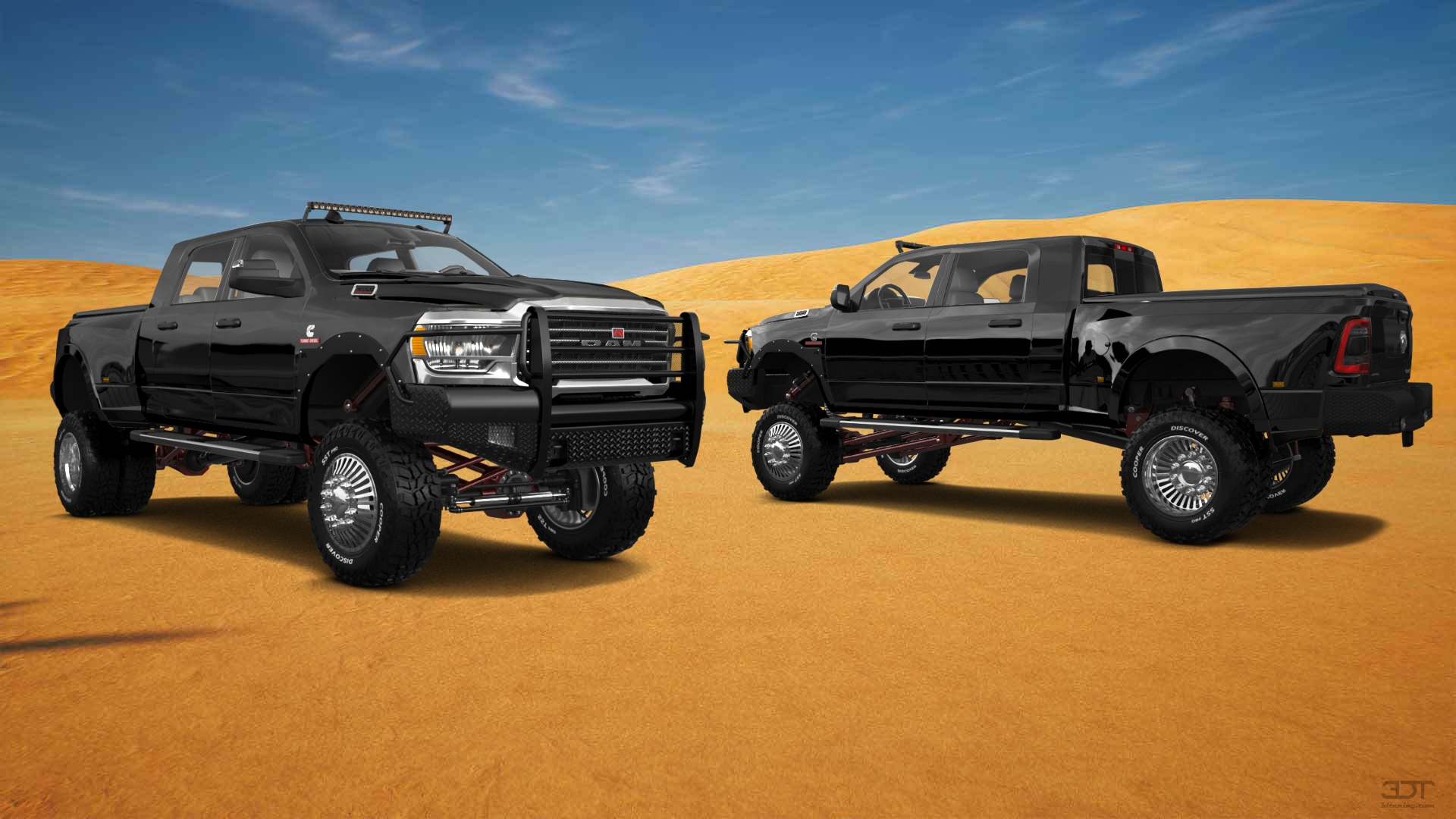 Dodge Ram 3500 4 Door pickup truck 2020 tuning