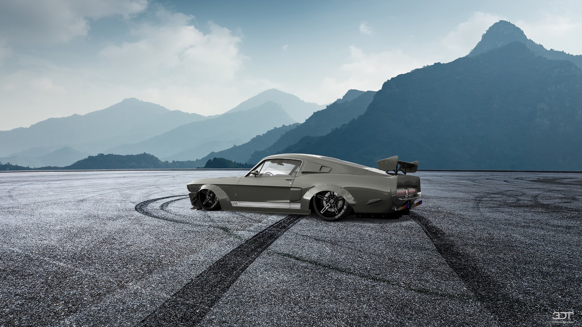 Mustang GT500 2 Door Coupe 1968