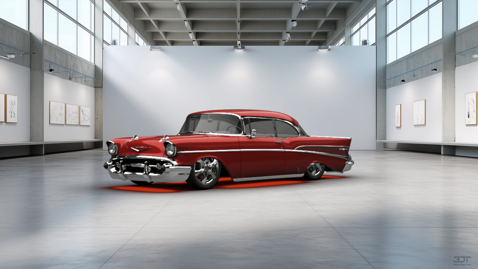Chevrolet Bel Air Coupe 1957 tuning