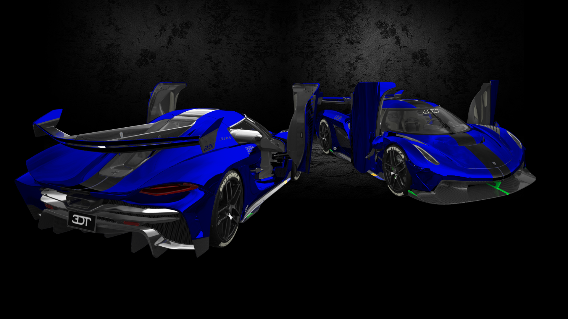 Koenigsegg Jesko 2 door targa top 2020