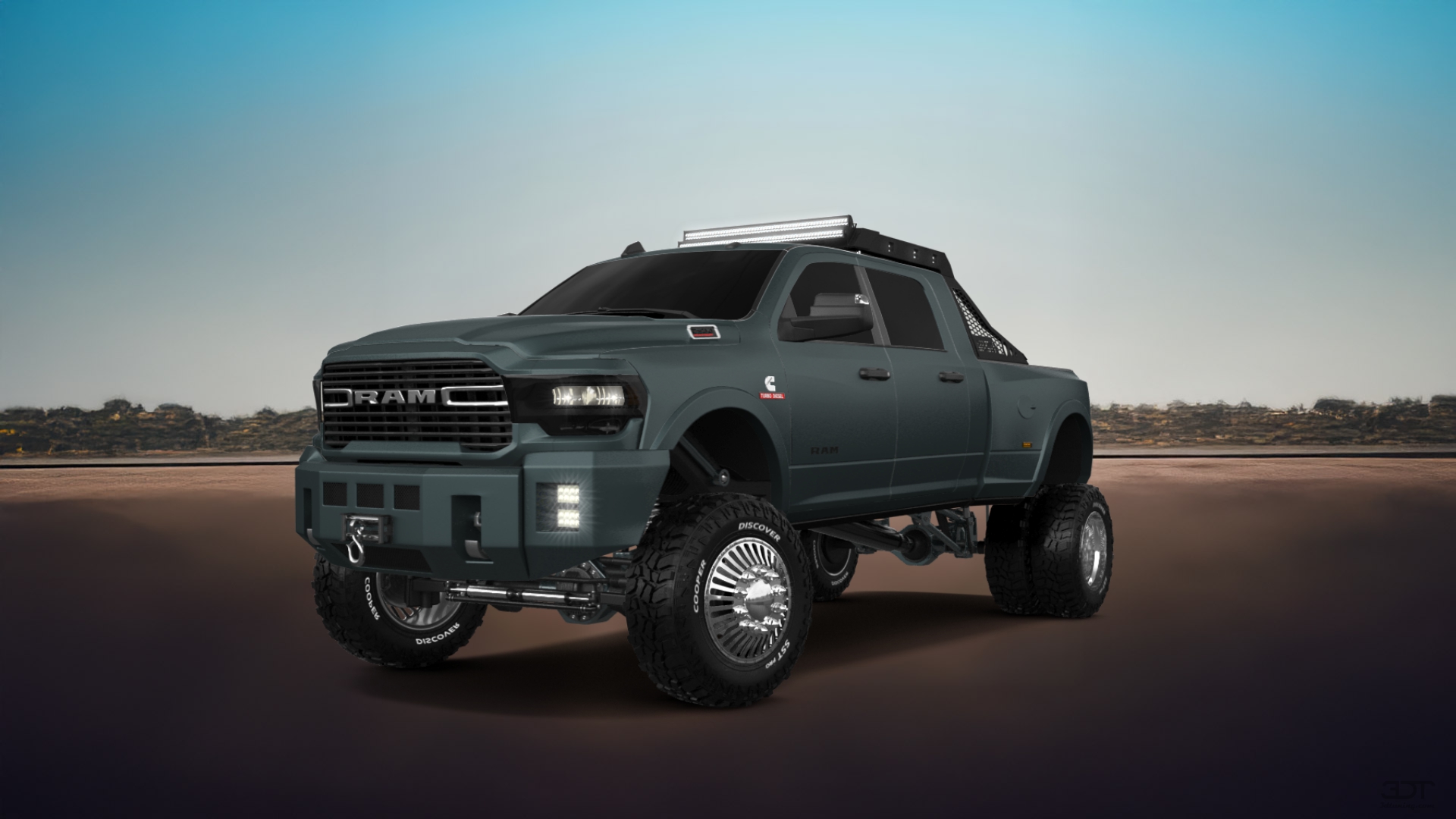 Dodge Ram 3500 4 Door pickup truck 2020 tuning