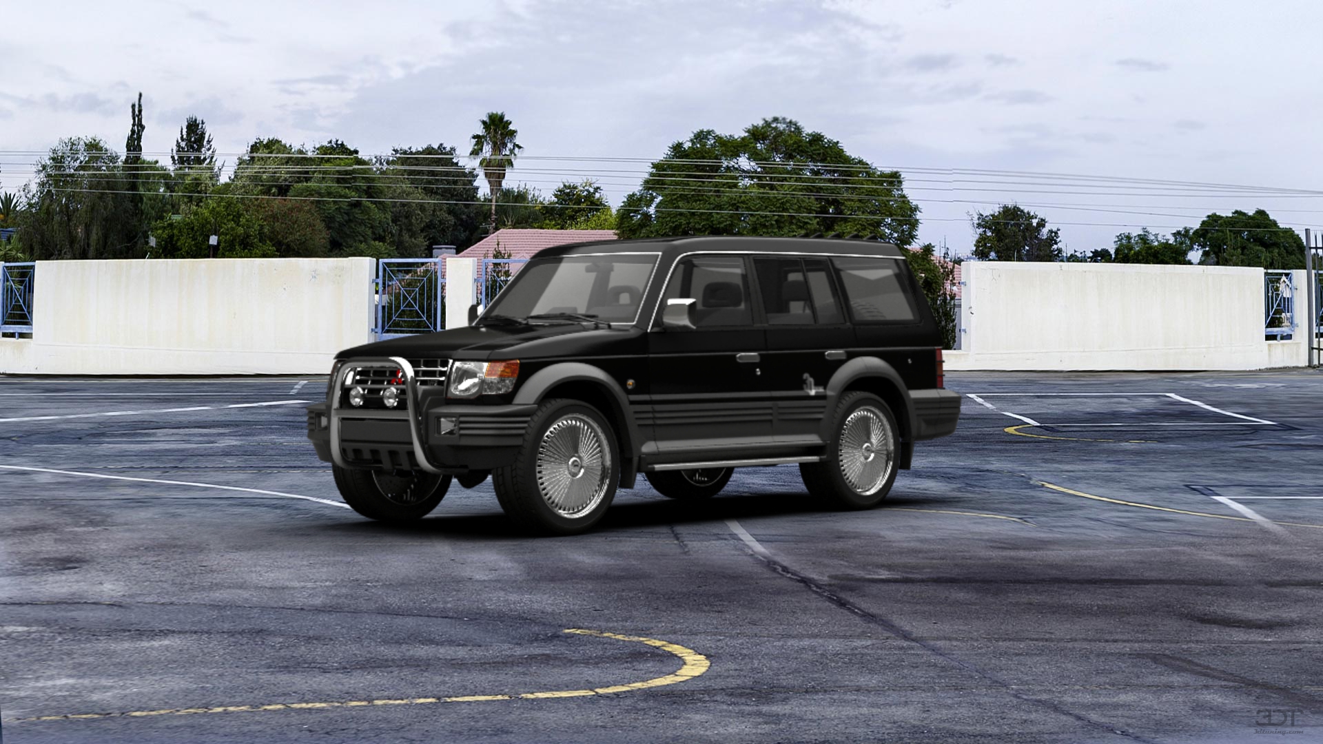 Mitsubishi Pajero SUV 1991 tuning