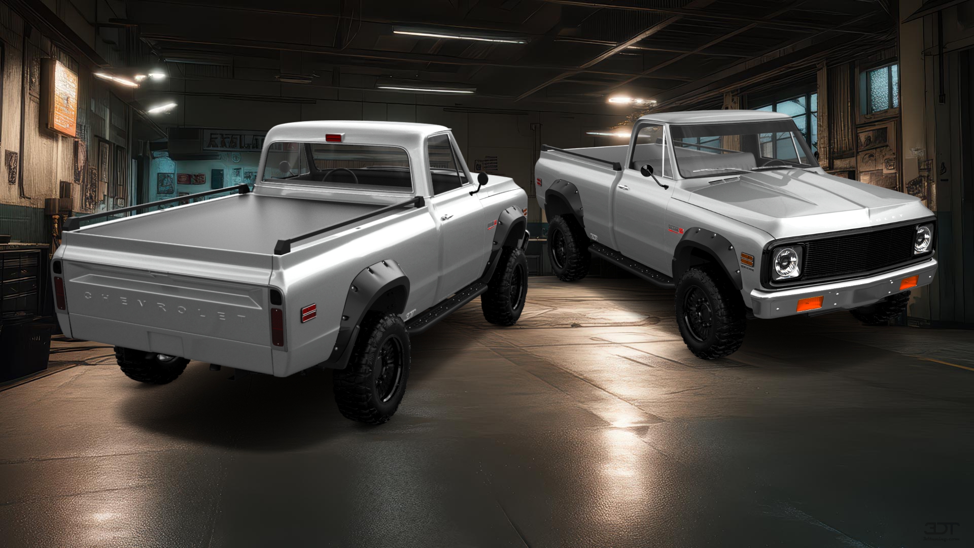 Chevrolet C-10 Cheyenne 2 Door pickup truck 1972 tuning