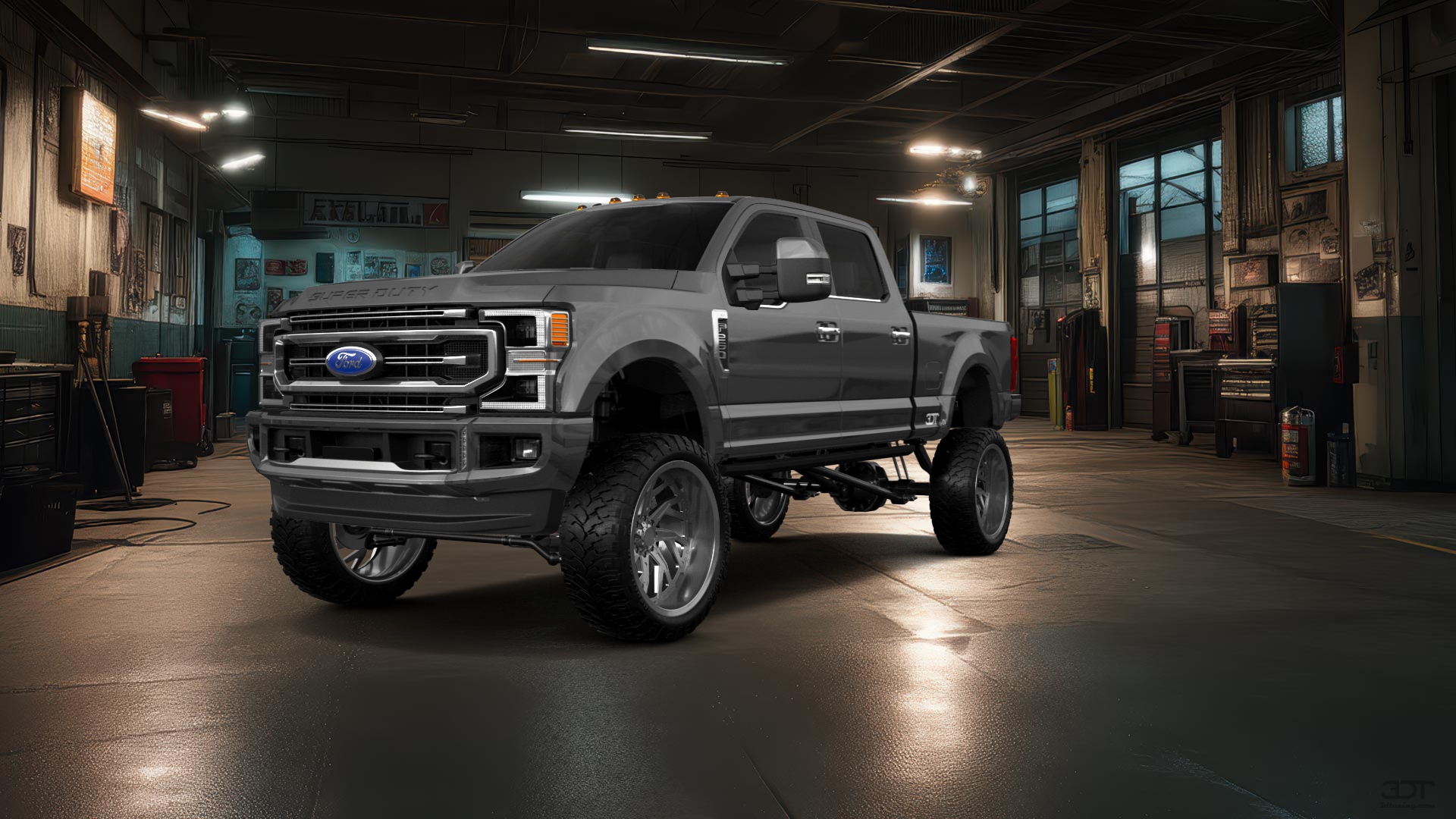 Ford F-250 4 Door pickup truck 2021 tuning