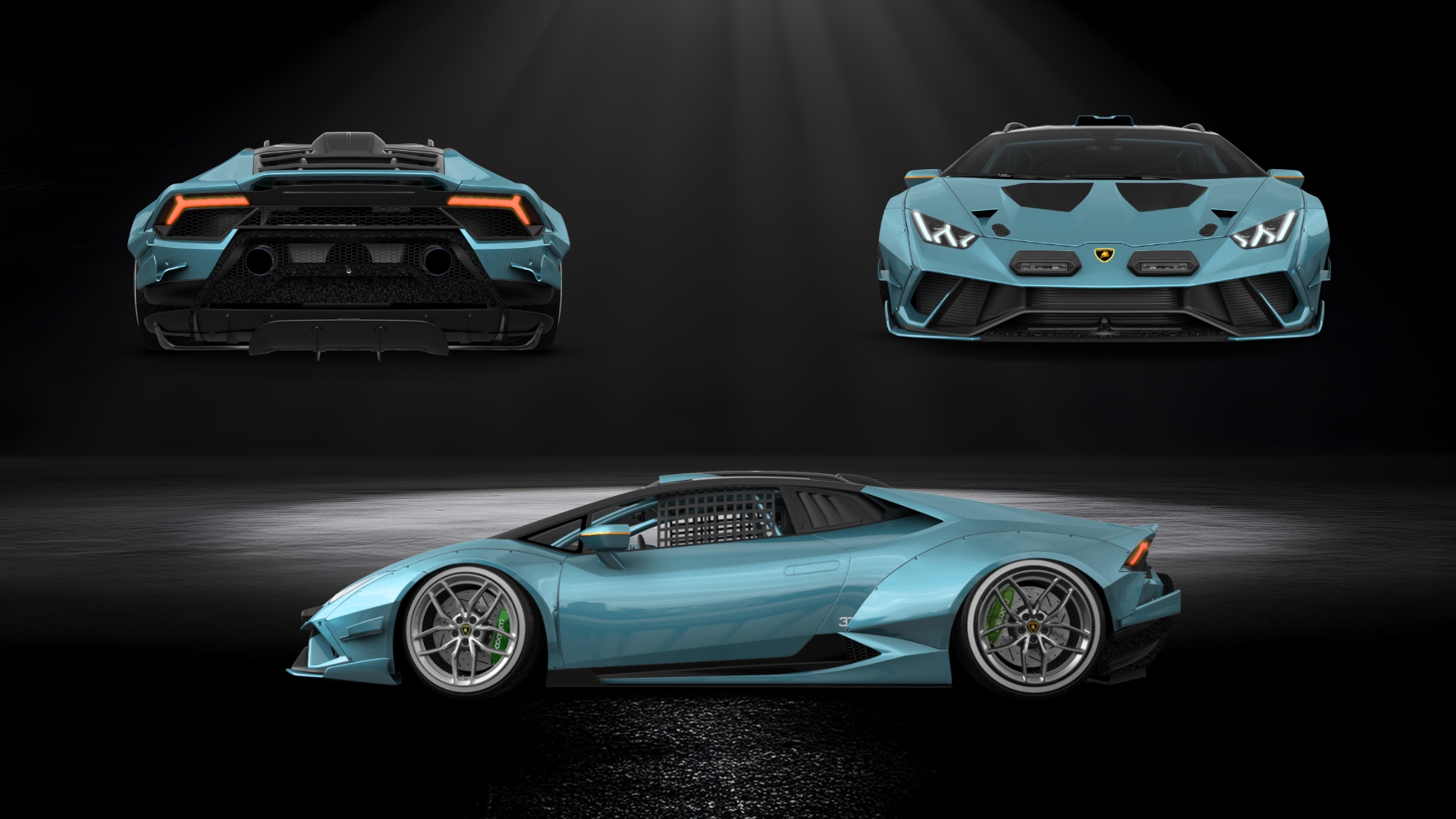 Lamborghini Huracan 2 Door Coupe 2014 tuning