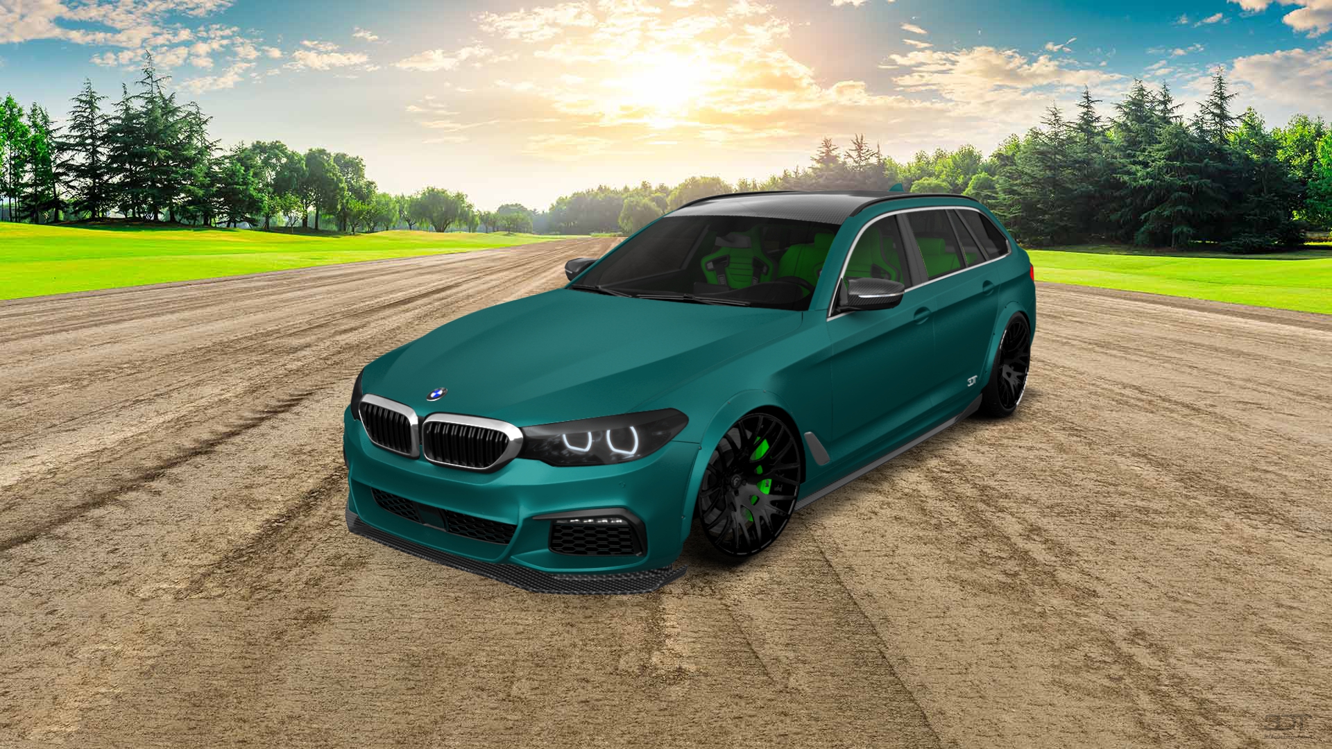 BMW 5 Series 5 door Wagon 2018 tuning