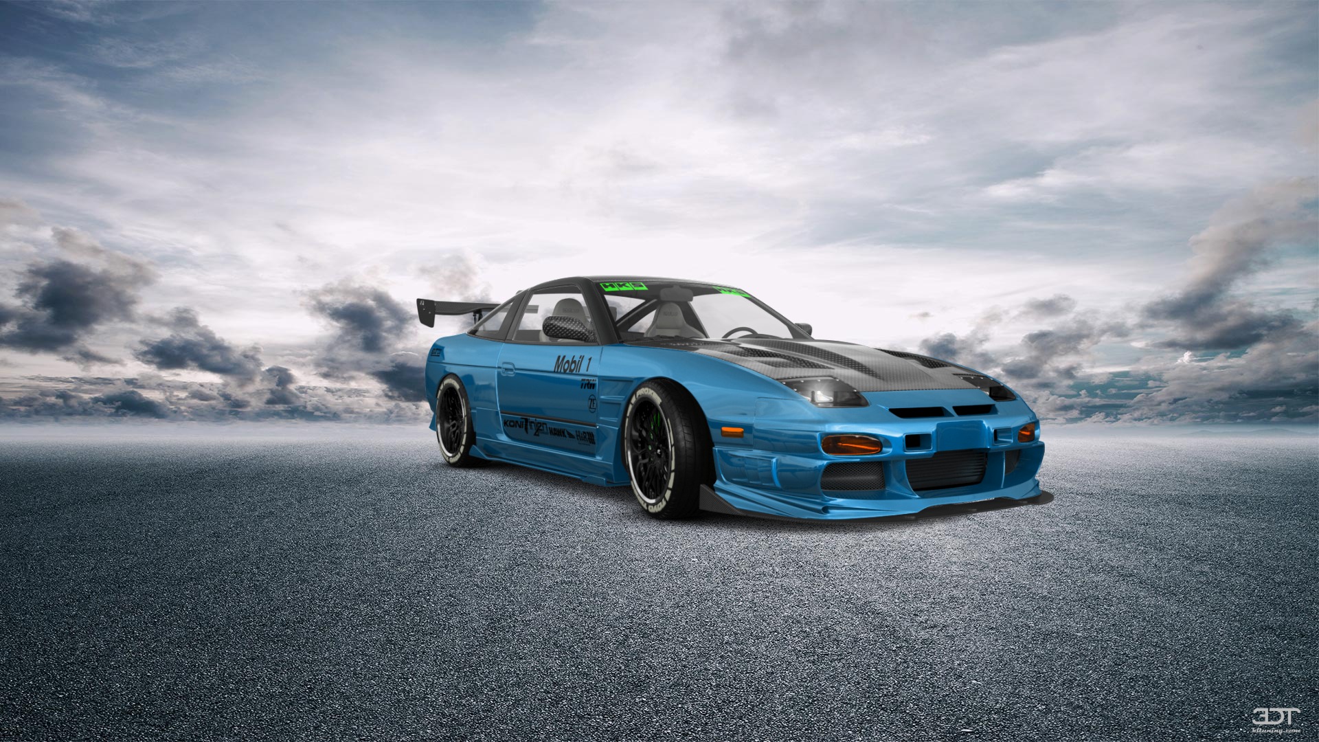 Nissan 240SX 3 Door Hatchback 1989 tuning