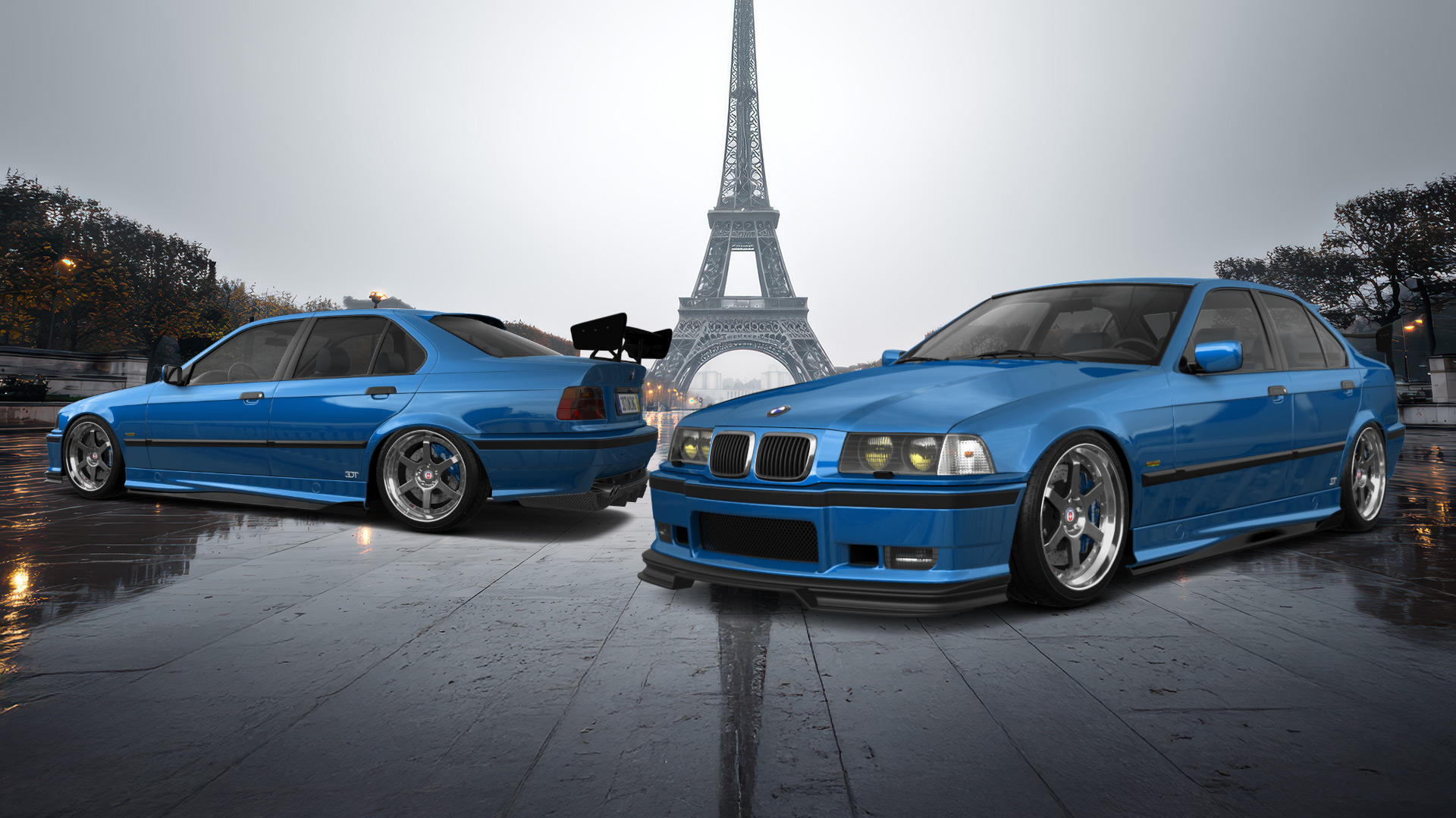 BMW 3 Series 4 Door Saloon 1990 tuning