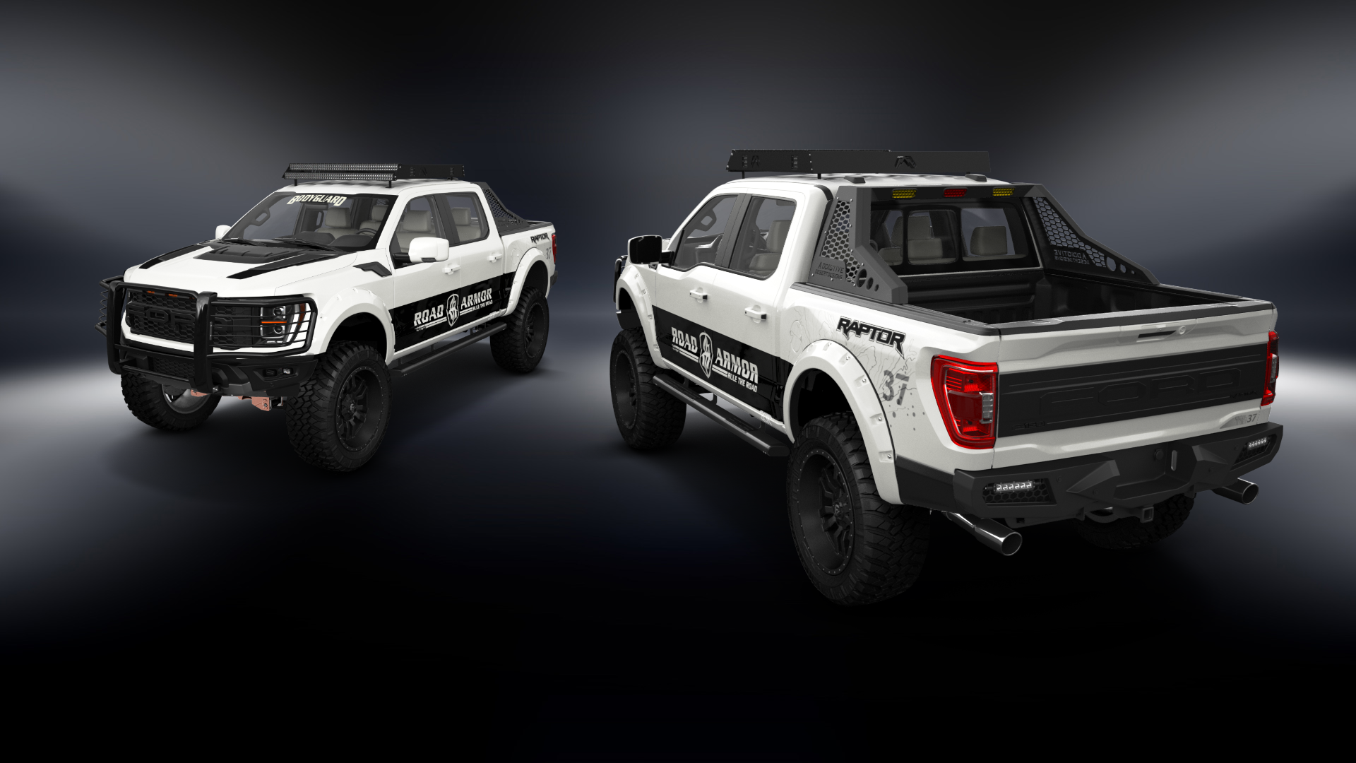Ford F-150 Raptor 4 Door pickup truck 2021 tuning