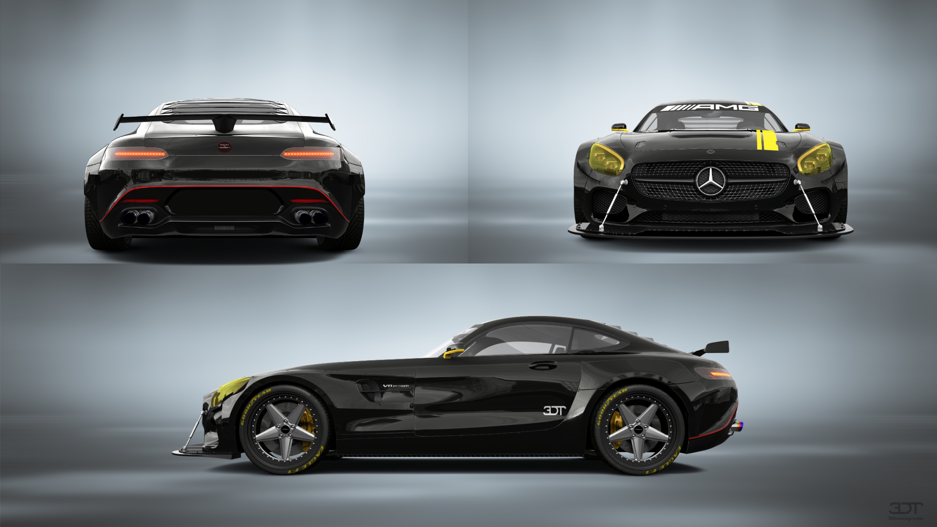 Mercedes AMG GT 2 door fastback coupe 2016 tuning