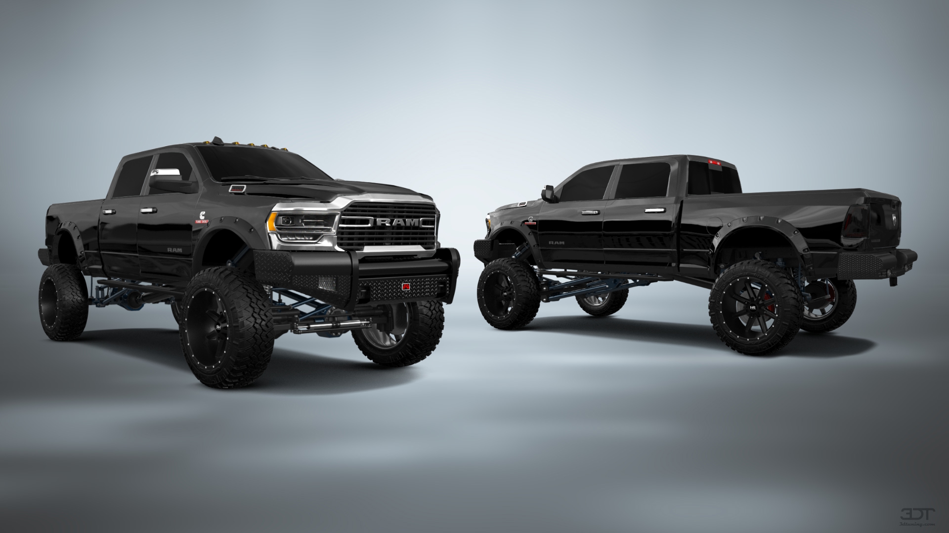 Dodge Ram 2500 4 Door pickup truck 2020 tuning