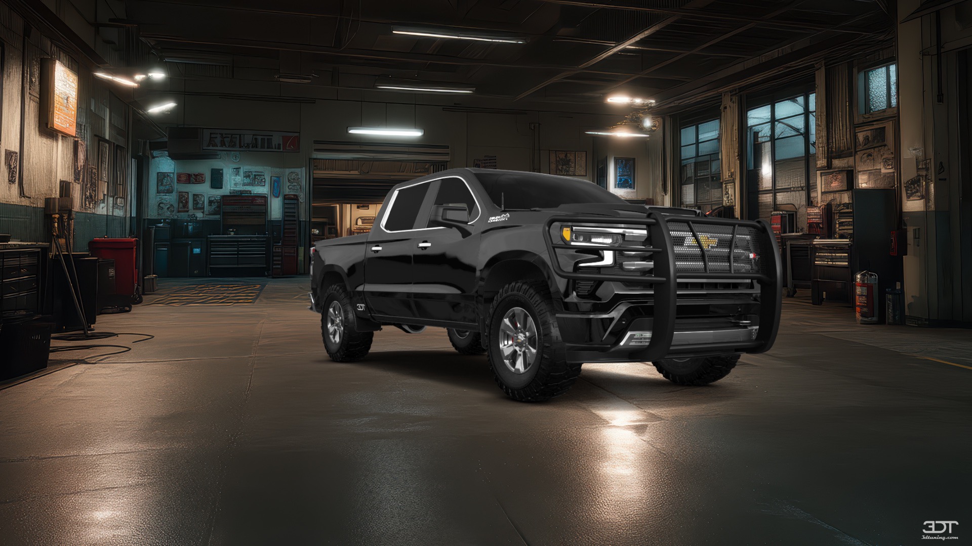 Chevrolet Silverado 1500 Crew Cab 5.8 ft box 4 Door pickup truck 2023 tuning