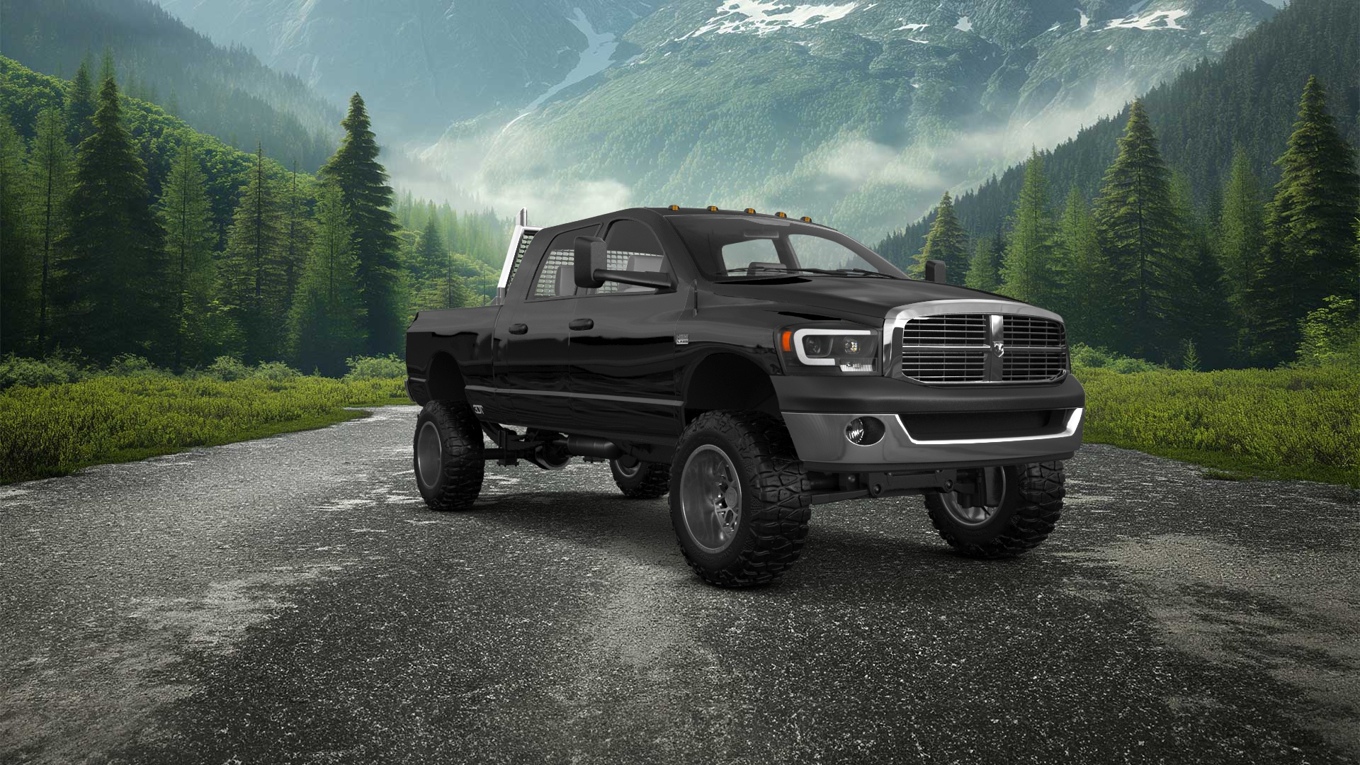 Dodge Ram 2500 4 Door pickup truck 2007 tuning
