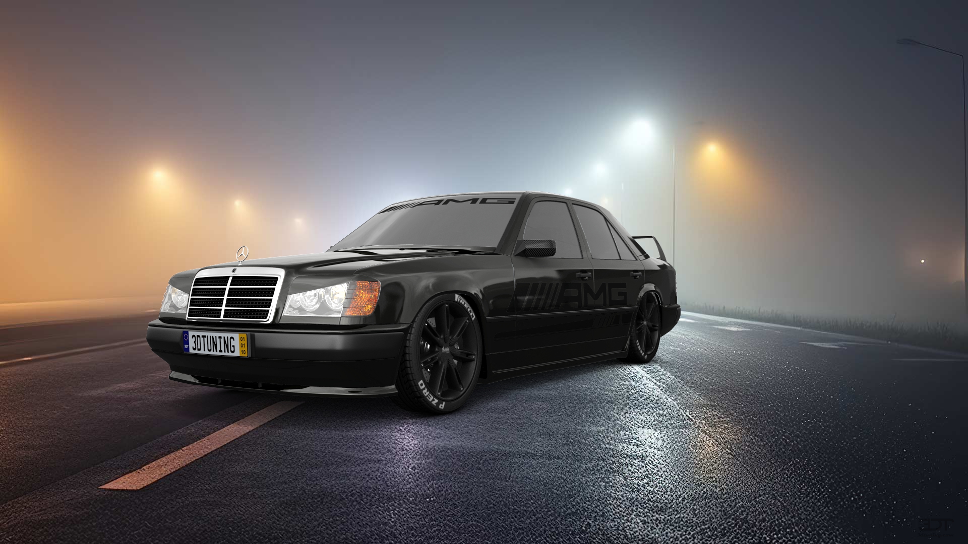 Mercedes E-Class Sedan 1984 tuning