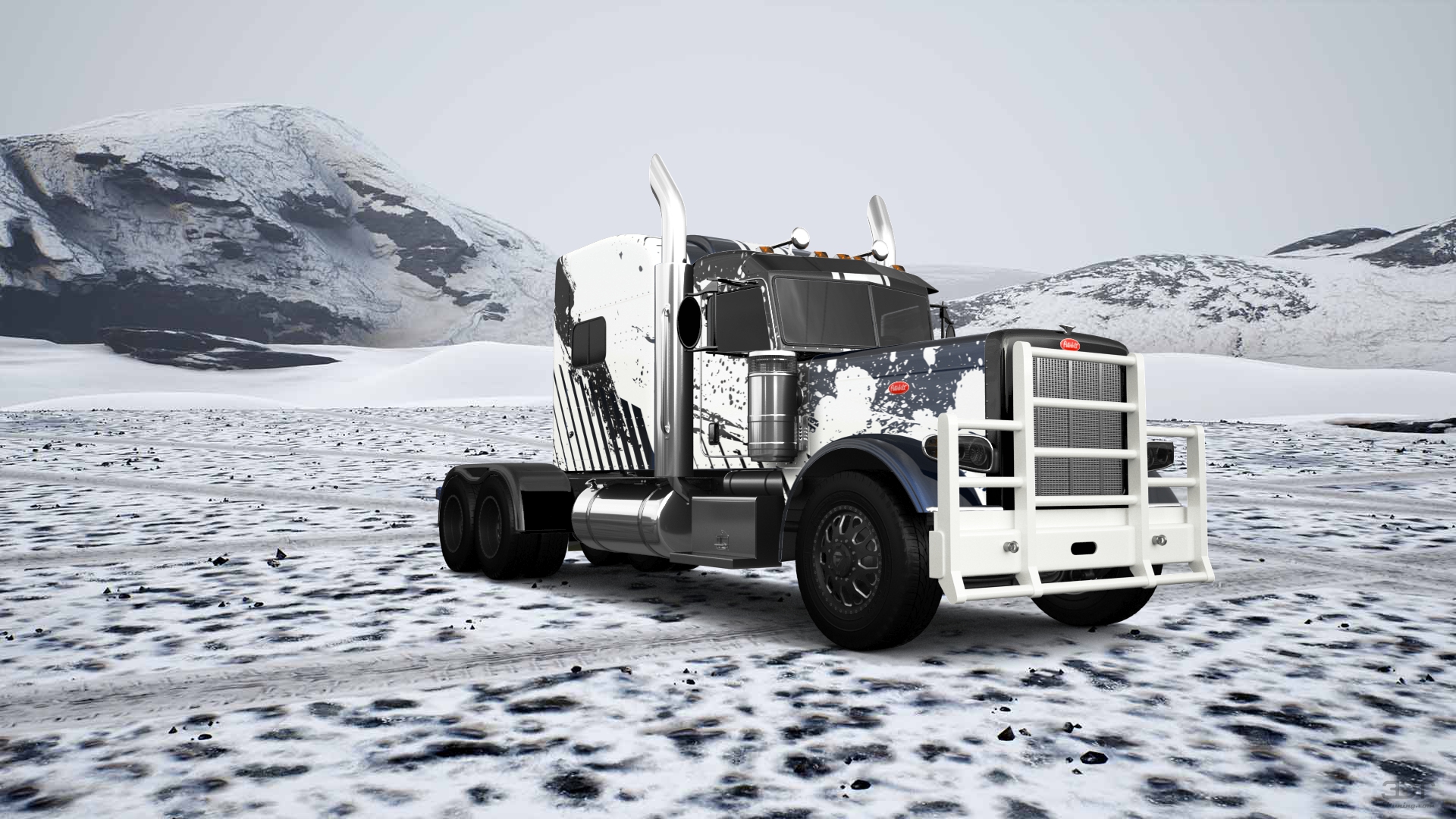 Peterbilt 389 Sleeper Cab Truck 2016 tuning