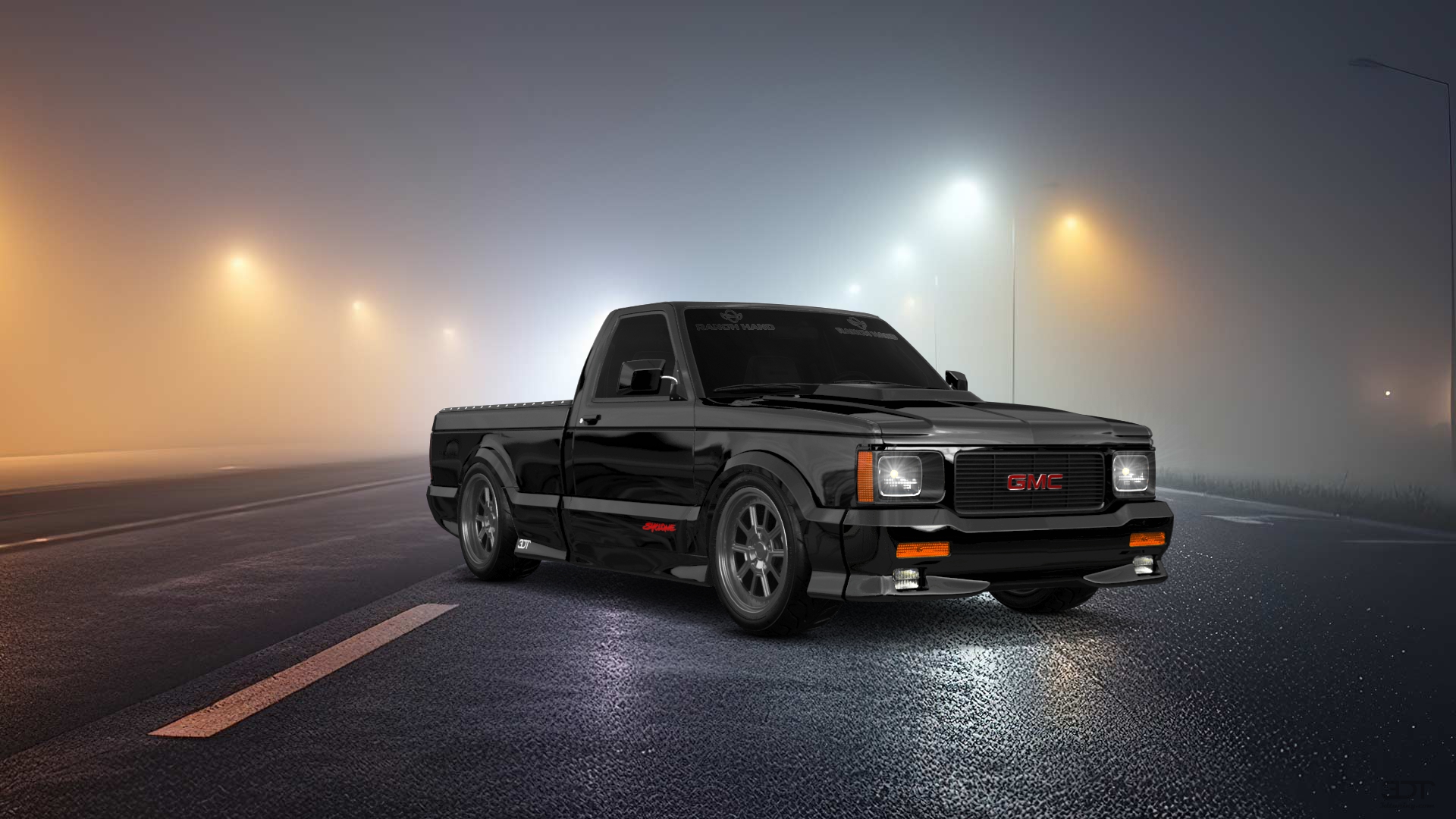 GMC Syclone 2 Door pickup truck 1991