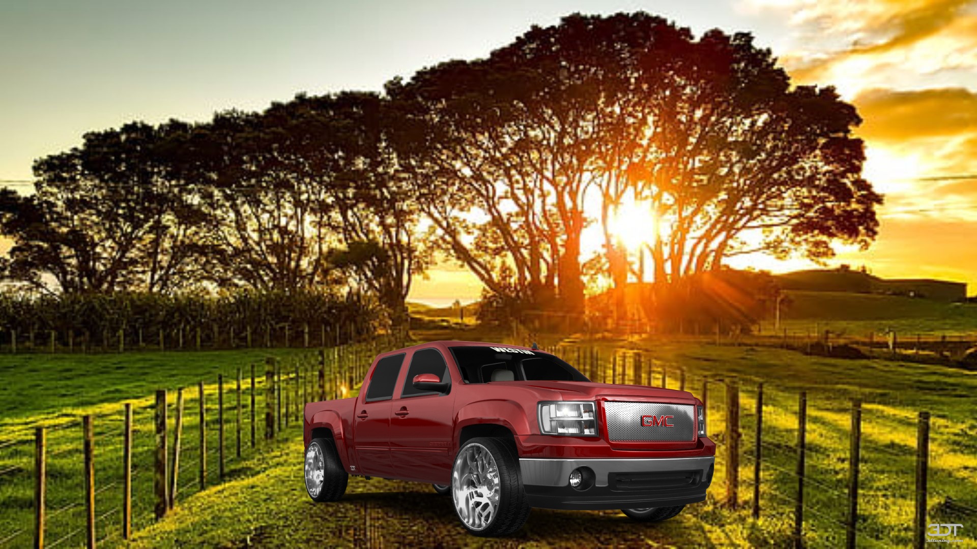 GMC Sierra 1500 Crew Cab 5.8 ft box 4 Door pickup truck 2007
