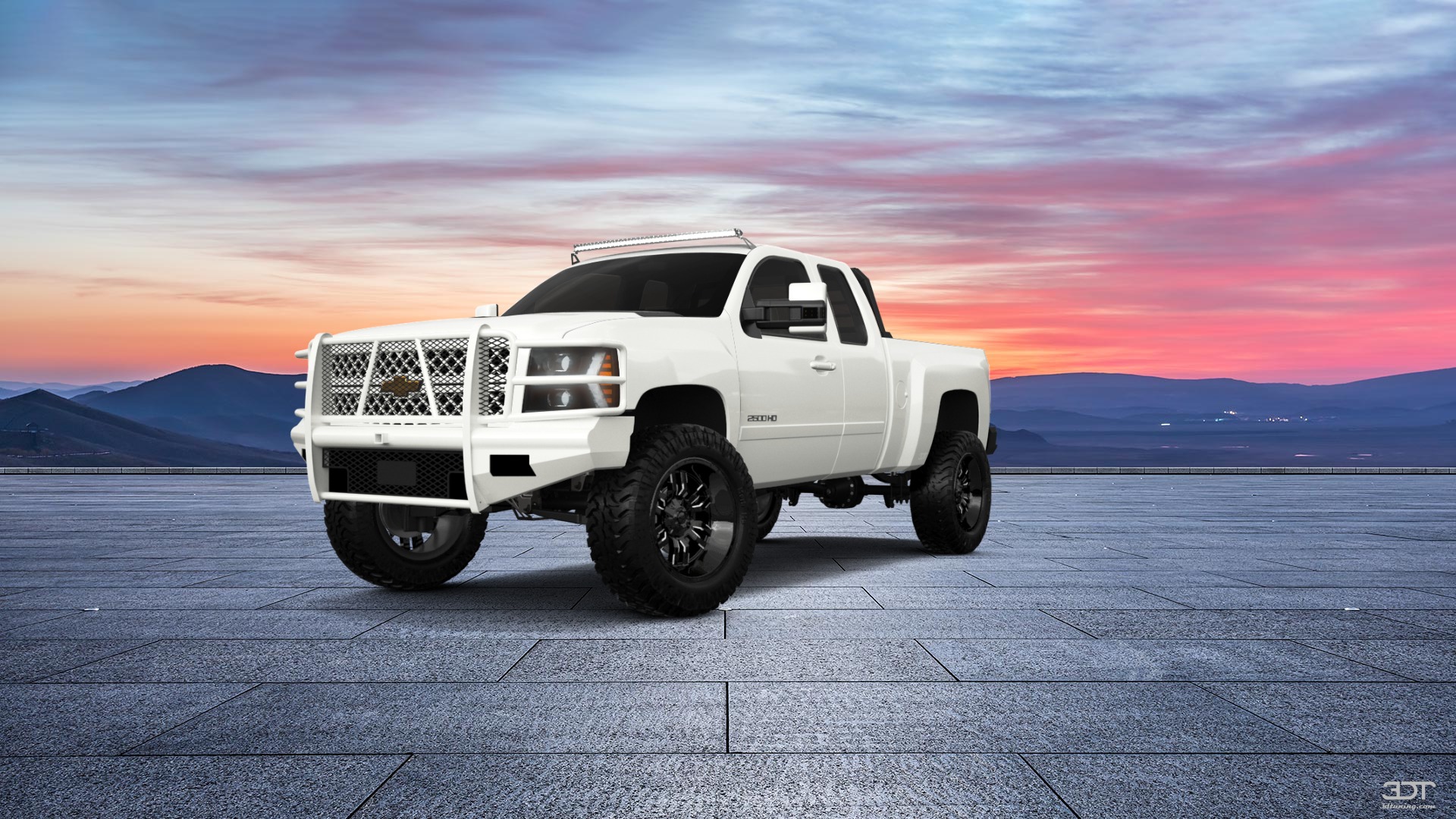 Chevrolet Silverado 2500 HD Extended Cab Pickup Truck 2007 tuning