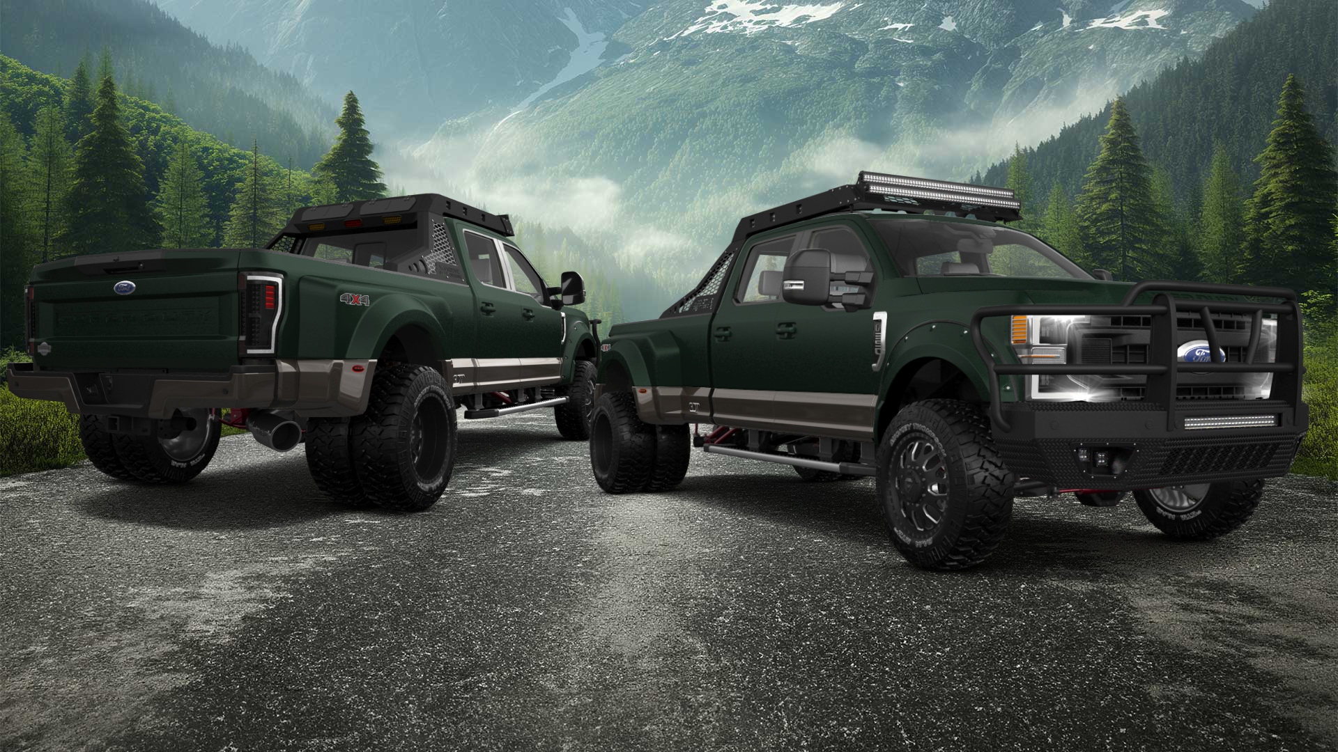 Ford F-350 DRW 4 Door pickup truck 2021