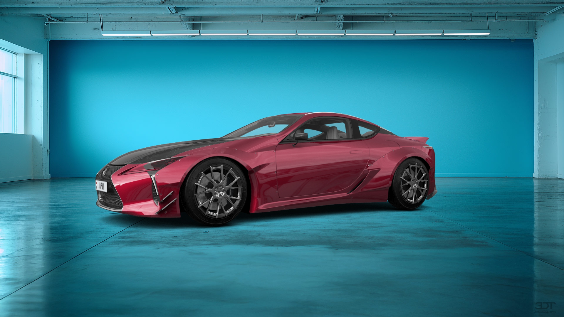 Lexus LC500 2 door fastback coupe 2017 tuning