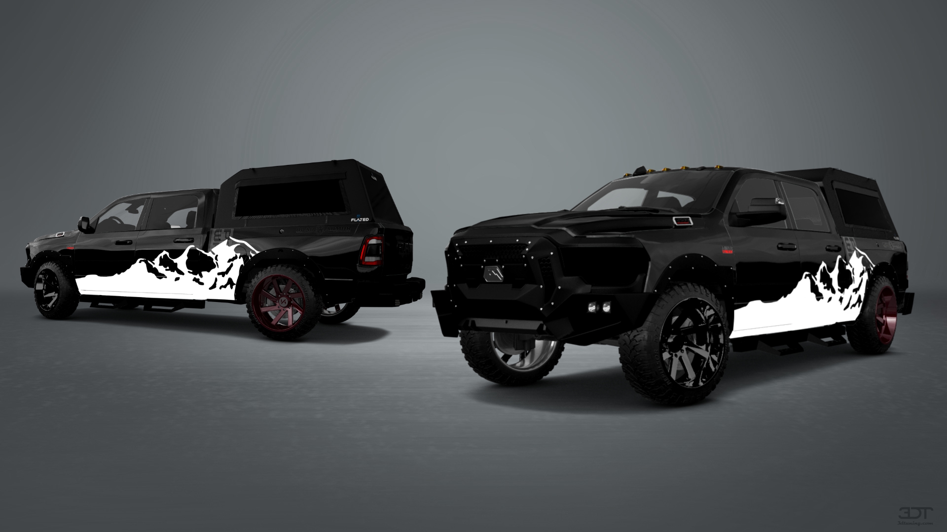 Dodge Ram 2500 4 Door pickup truck 2020 tuning