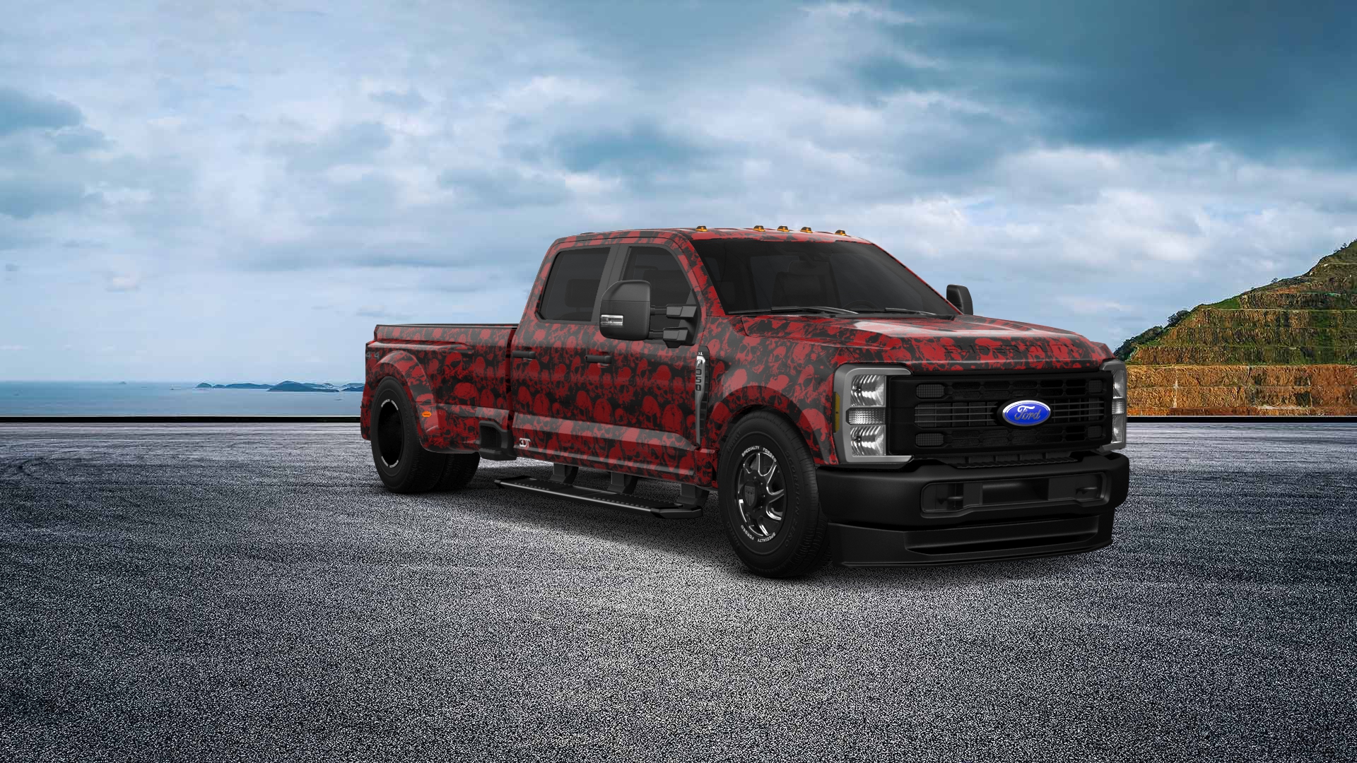 Ford F-350 DRW Crew Cab 4 Door pickup truck 2023 tuning