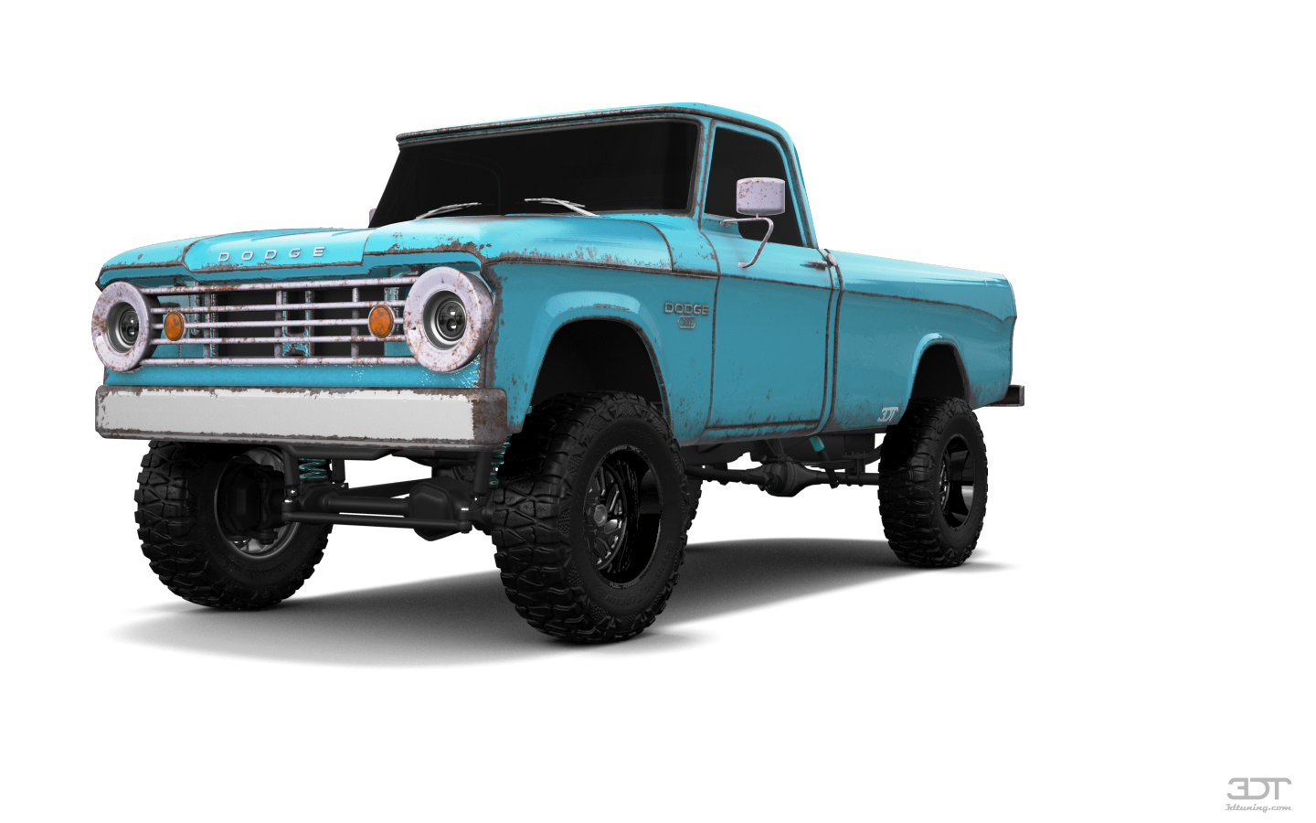 Dodge Power Wagon W200 2 Door pickup truck 1966