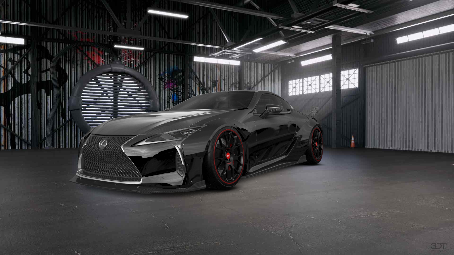 Lexus LC500 2 door fastback coupe 2017 tuning