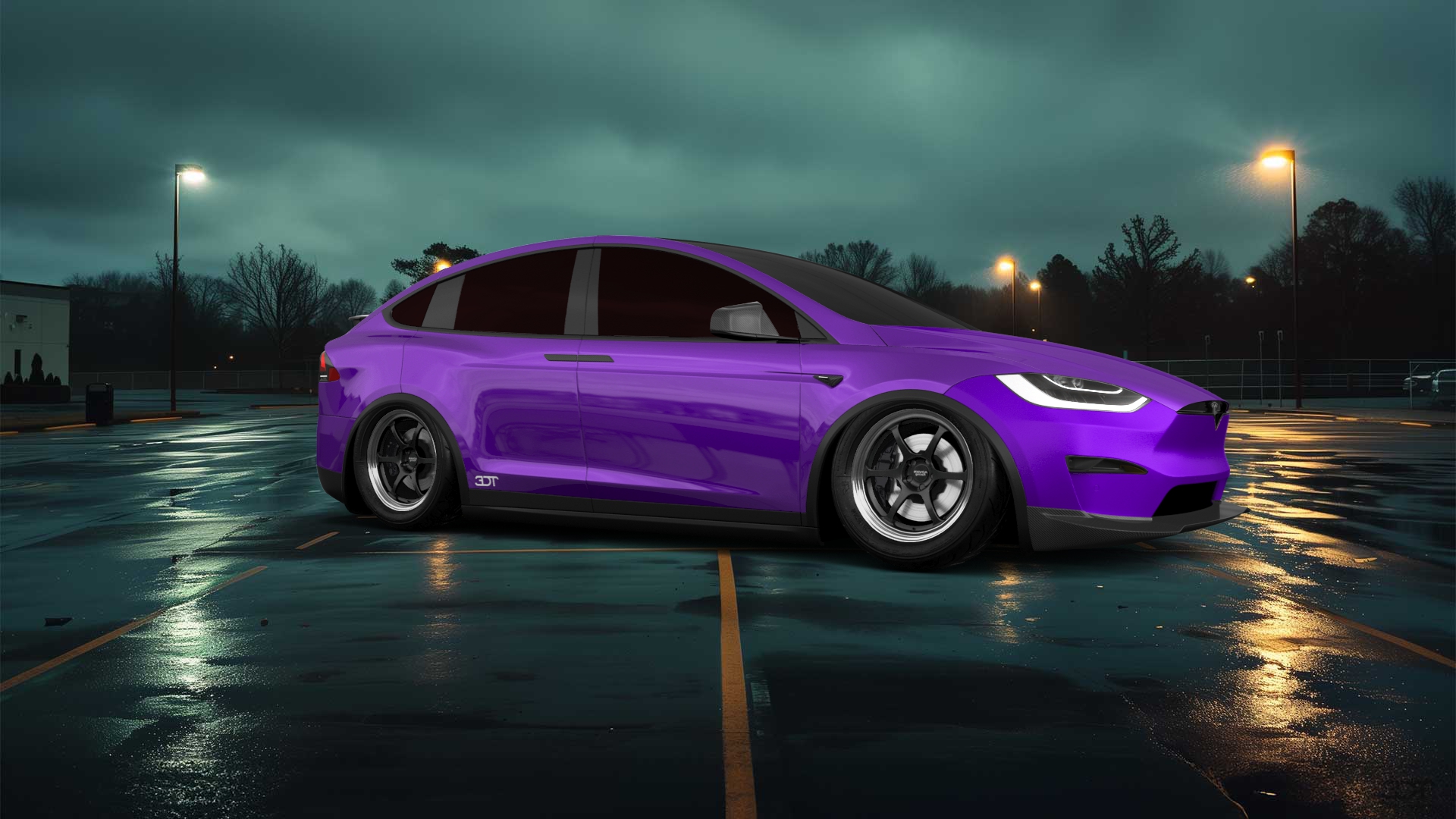 Tesla Model X 5 Door SUV 2024 tuning