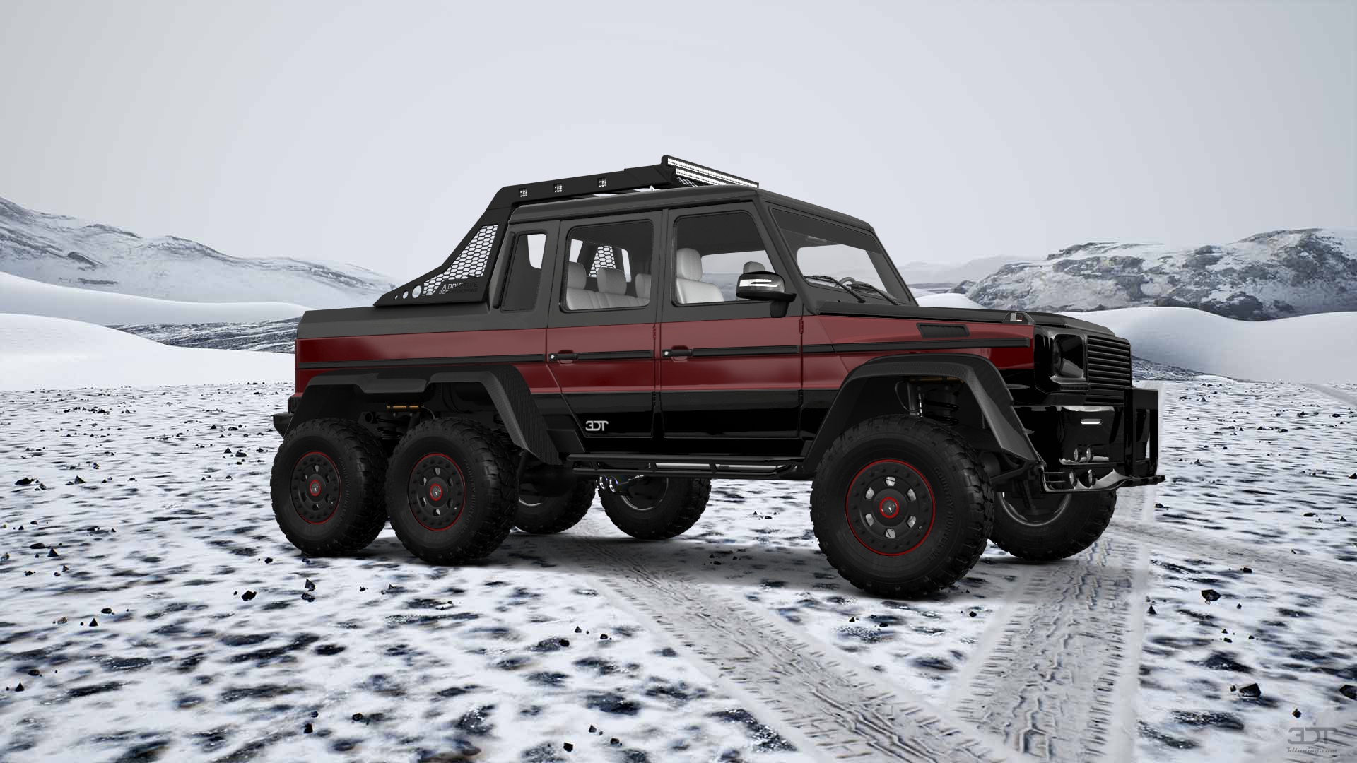 Mercedes G 63 AMG 6x6 4 Door pickup truck 2013