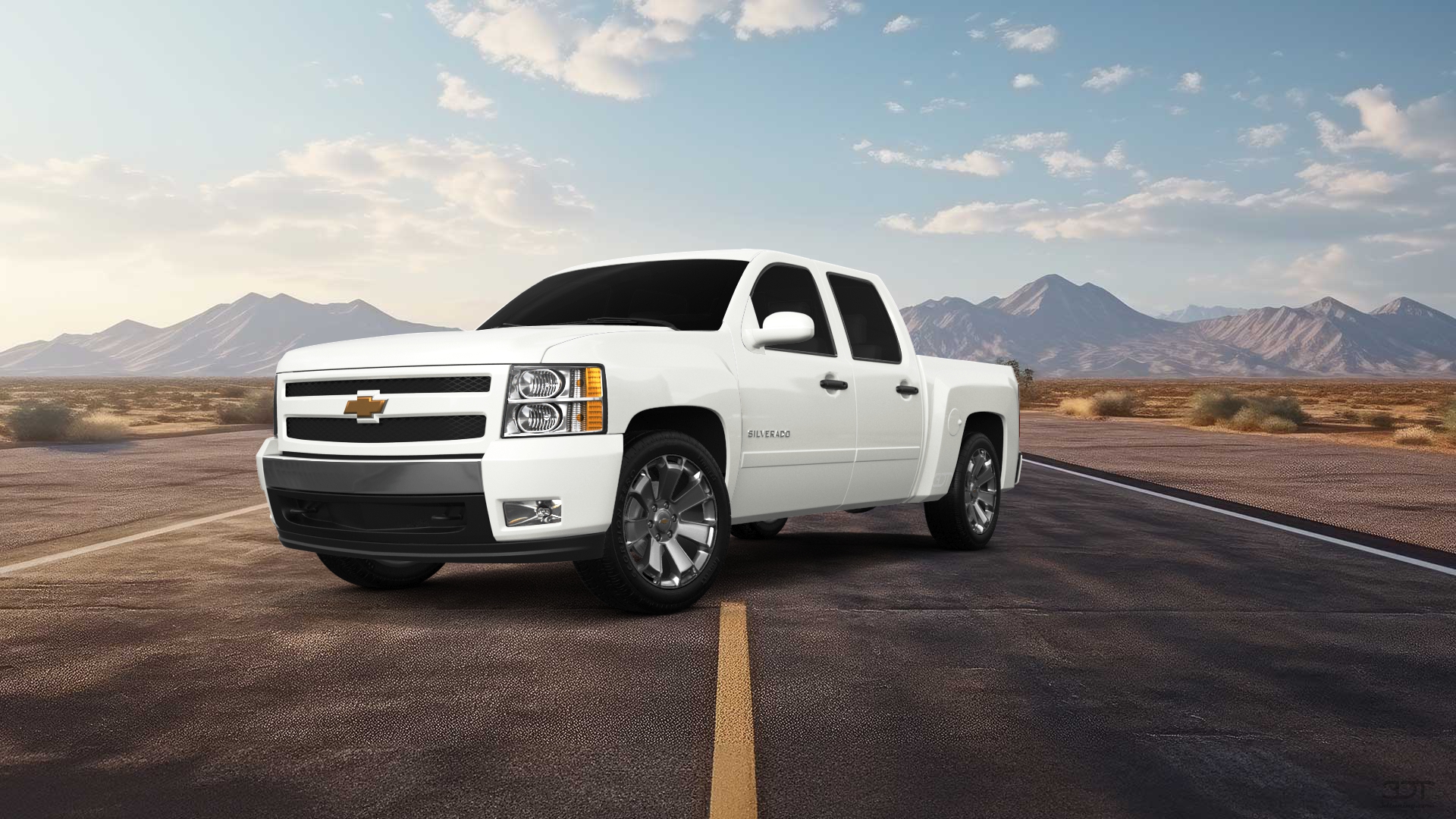 Chevrolet Silverado 1500 Crew Cab 4 Door pickup truck 2007