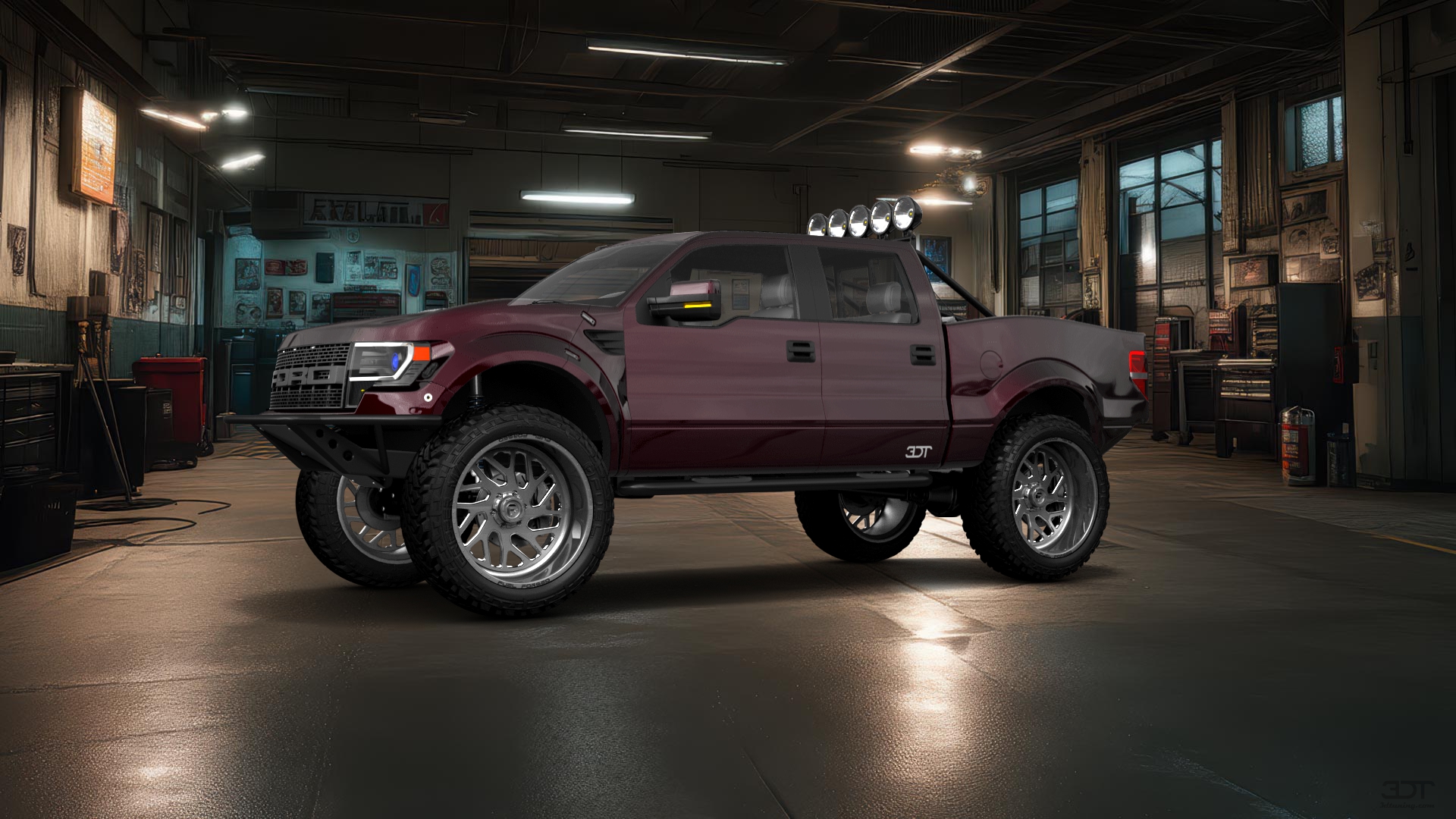 Ford F-150 SVT Raptor 4 Door pickup truck 2013 tuning