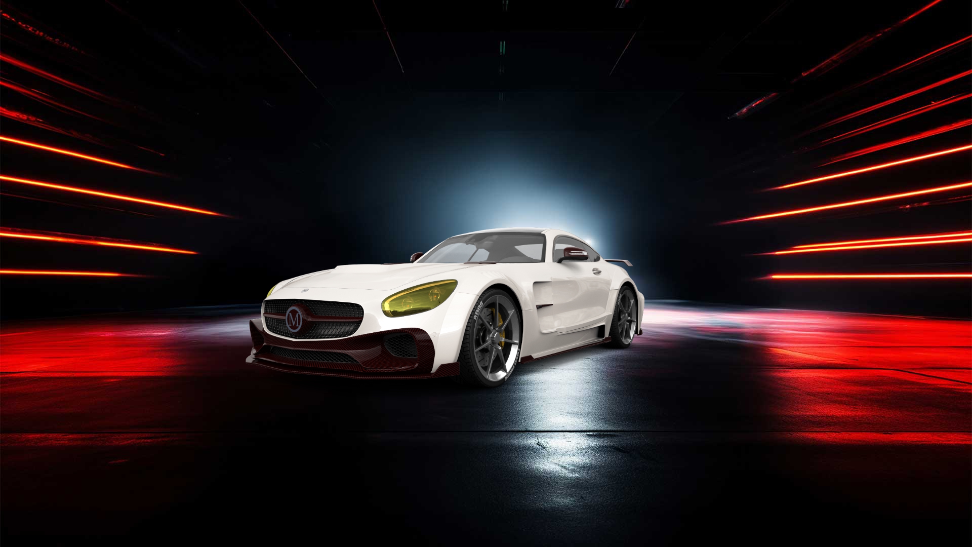 Mercedes AMG GT 2 door fastback coupe 2016