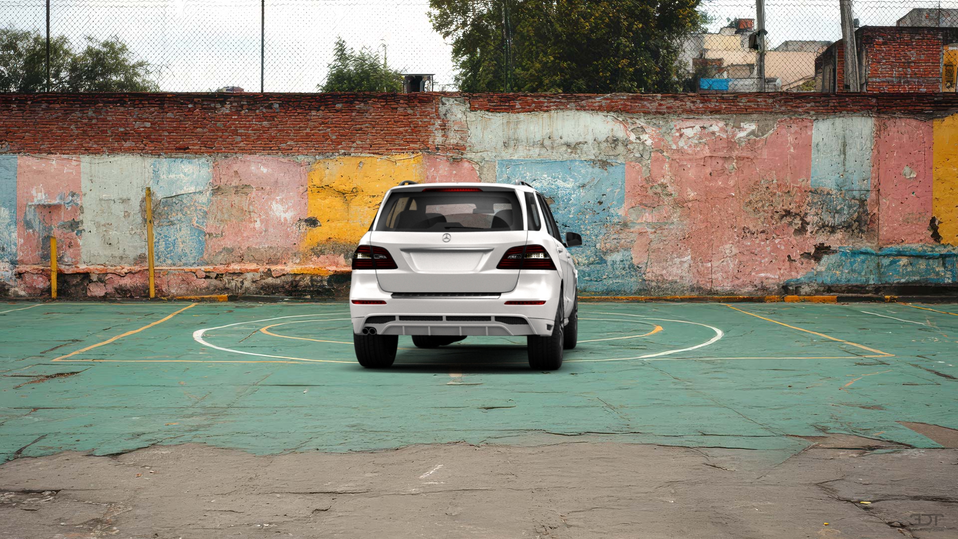 Mercedes ML class SUV 2011 tuning