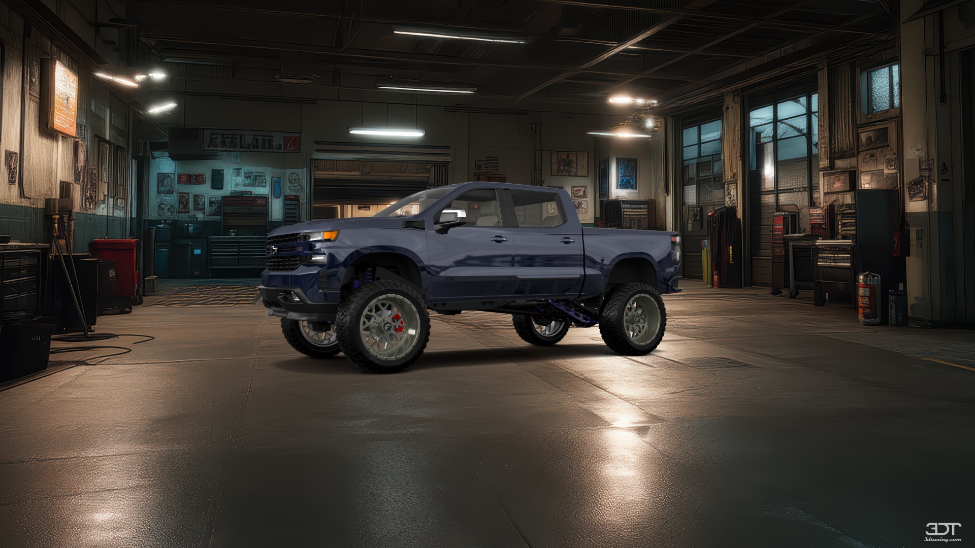 Chevrolet Silverado 1500 4 Door pickup truck 2019 tuning