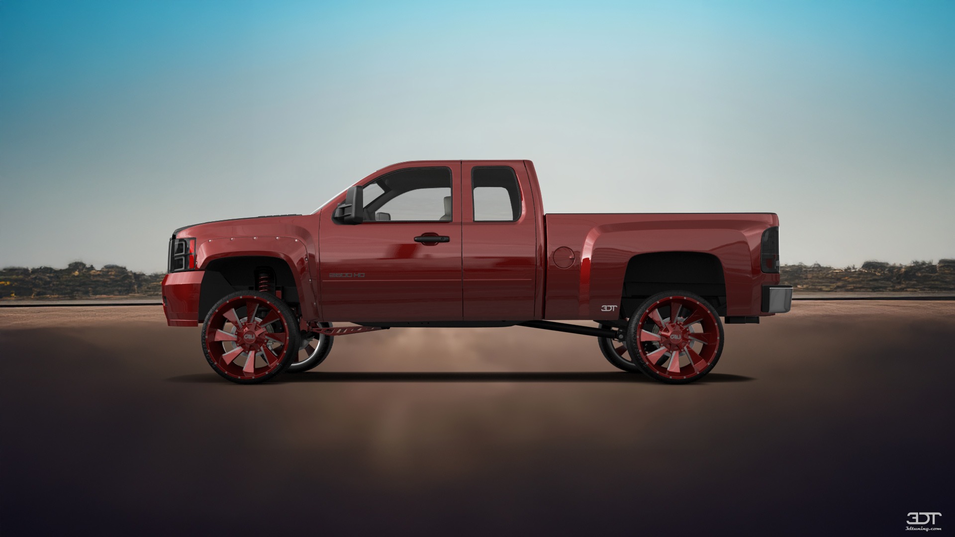Chevrolet Silverado 2500 HD Extended Cab Pickup Truck 2007 tuning