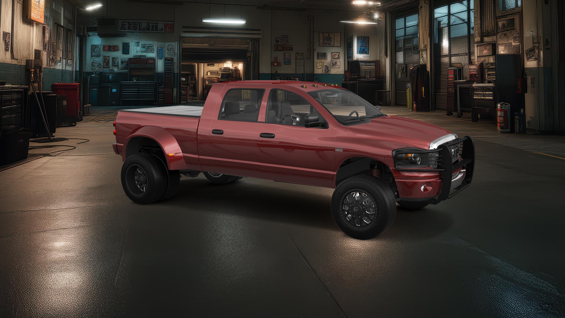 Dodge Ram 3500 Dually 4 Door pickup truck 2007 tuning