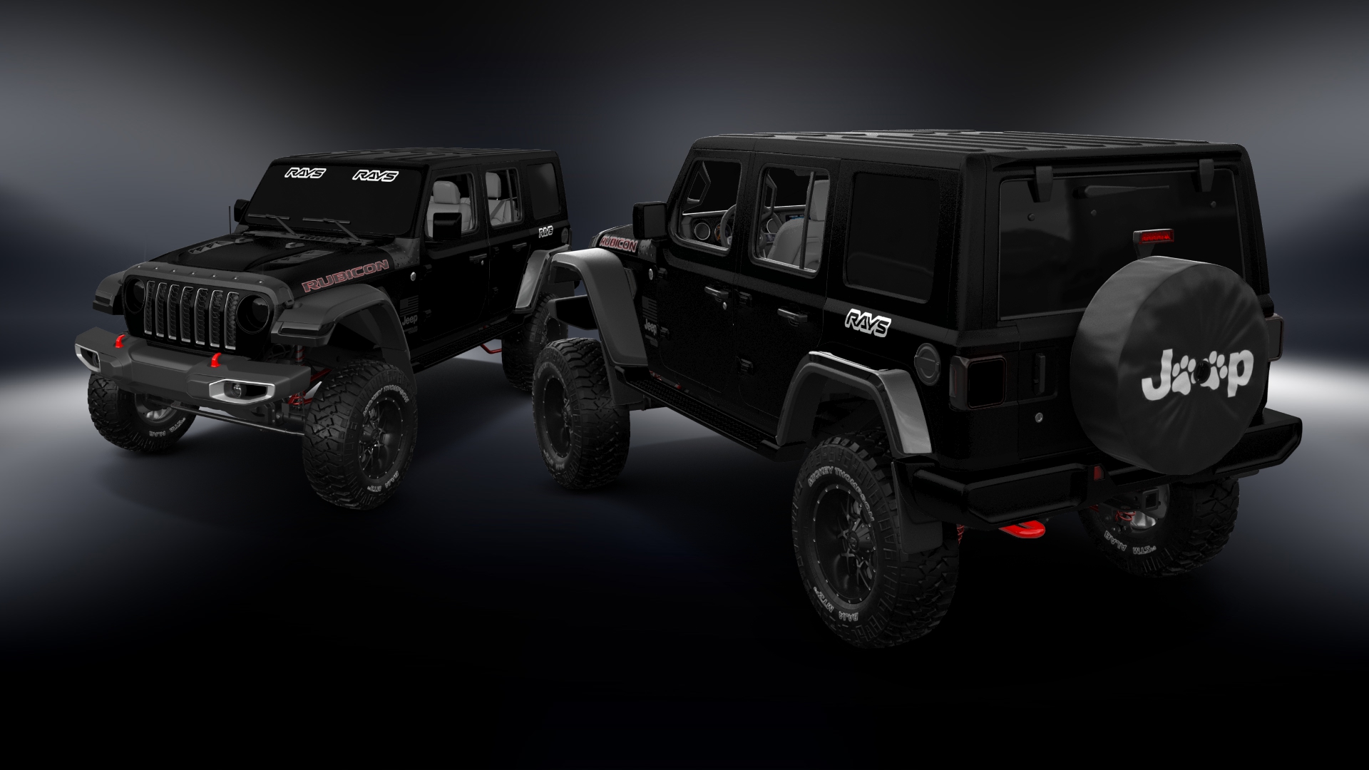 Jeep Wrangler Rubicon JL 4 Door SUV 2017 tuning