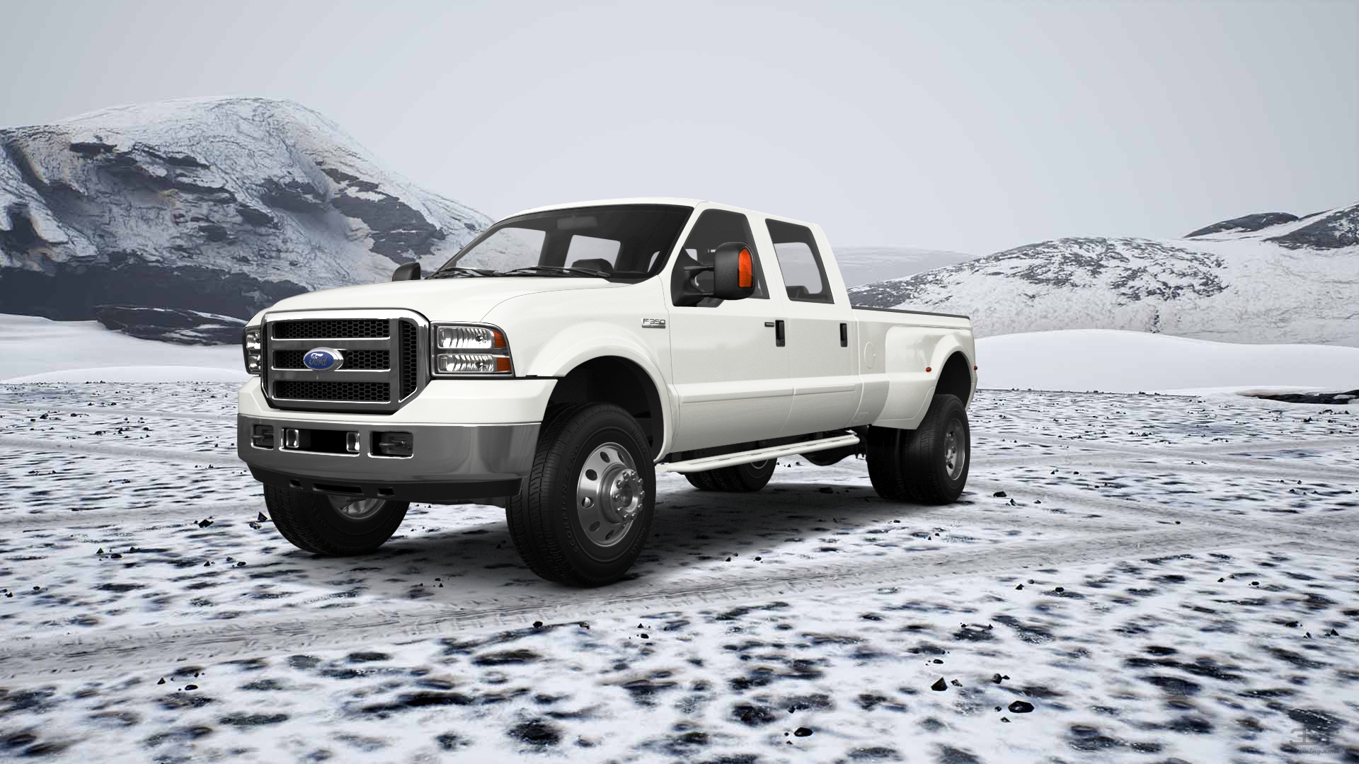 Ford F-350 DRW 4 Door pickup truck 1999