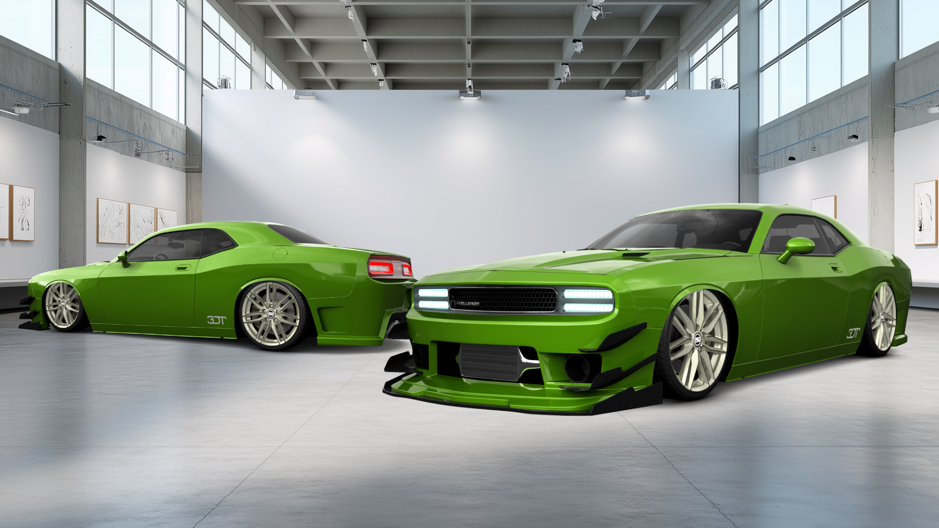 Dodge Challenger 2 Door Coupe 2009 tuning