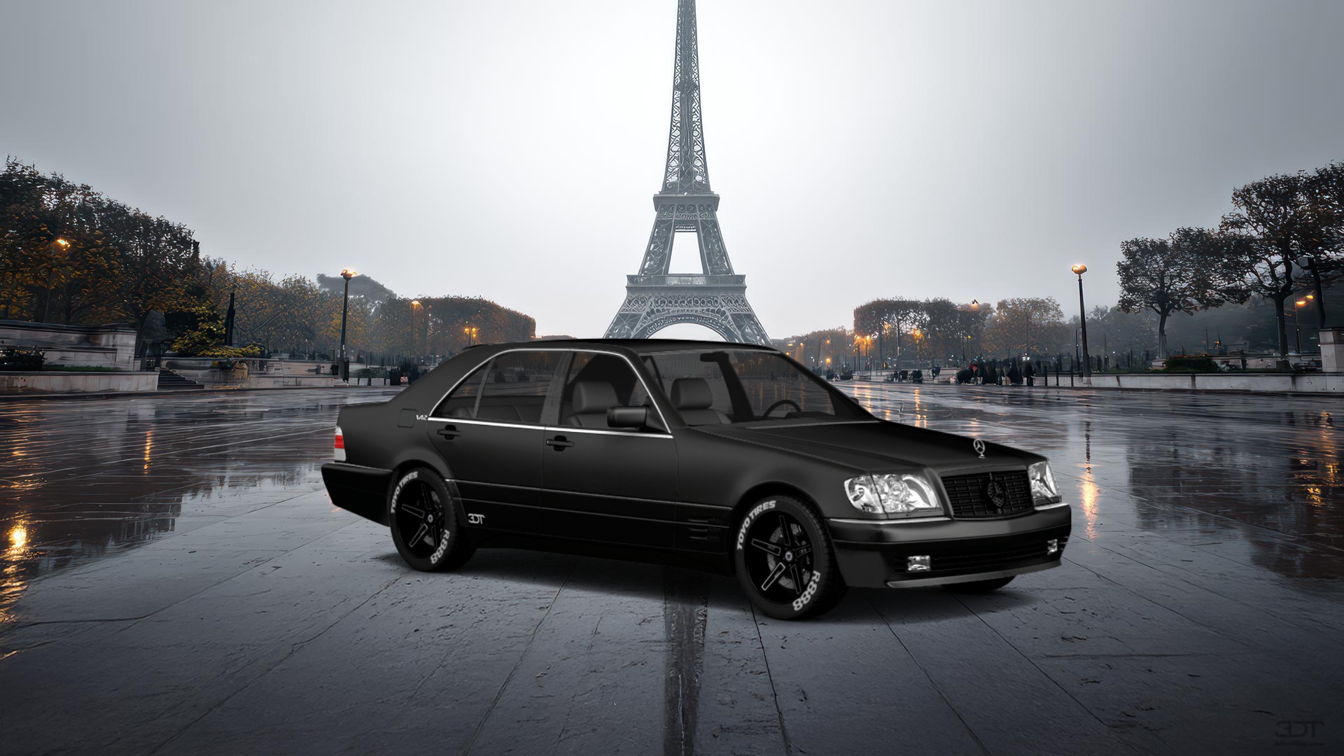 Mercedes S Class Sedan 1992 tuning