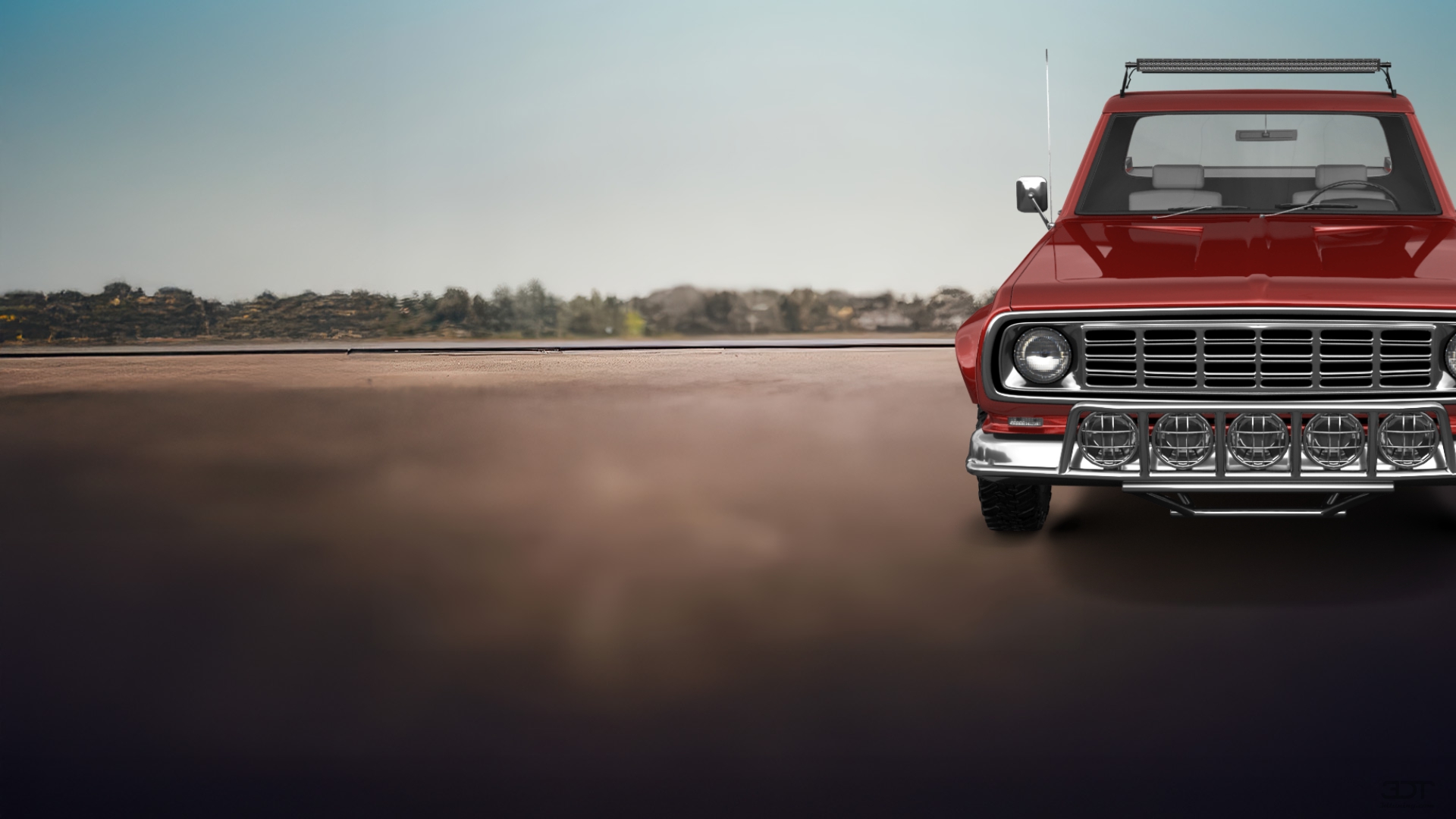 Dodge Power Wagon W200 2 Door pickup truck 1972