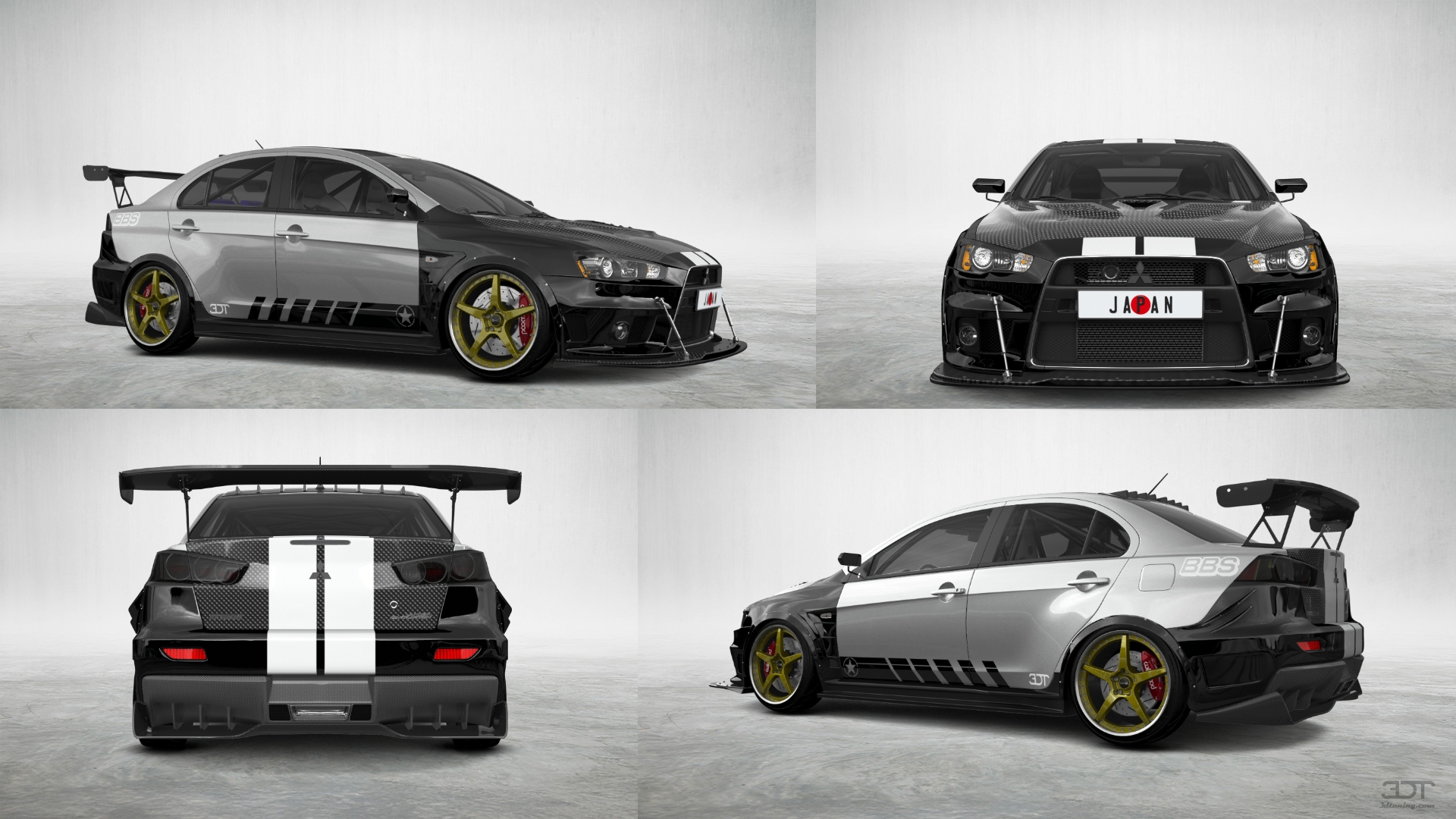 Mitsubishi Lancer Evolution X Sedan 2008