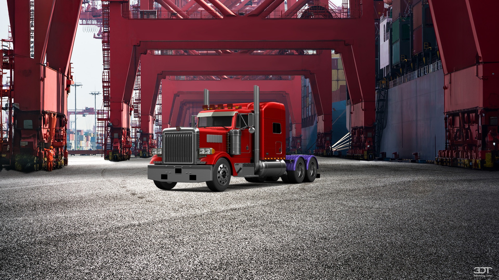 Peterbilt 359 Truck 1987